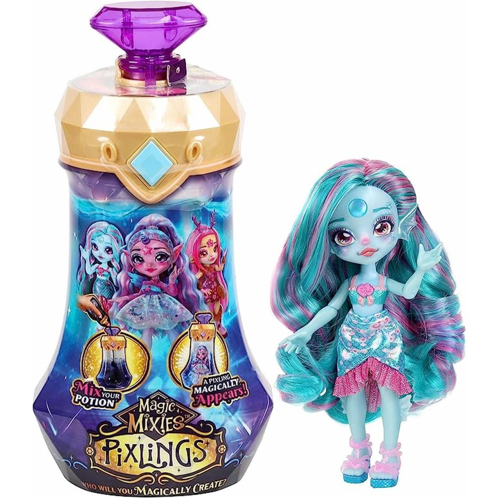 Magic Mixies Pixlings Muñeca Sorpresa Bandai 
