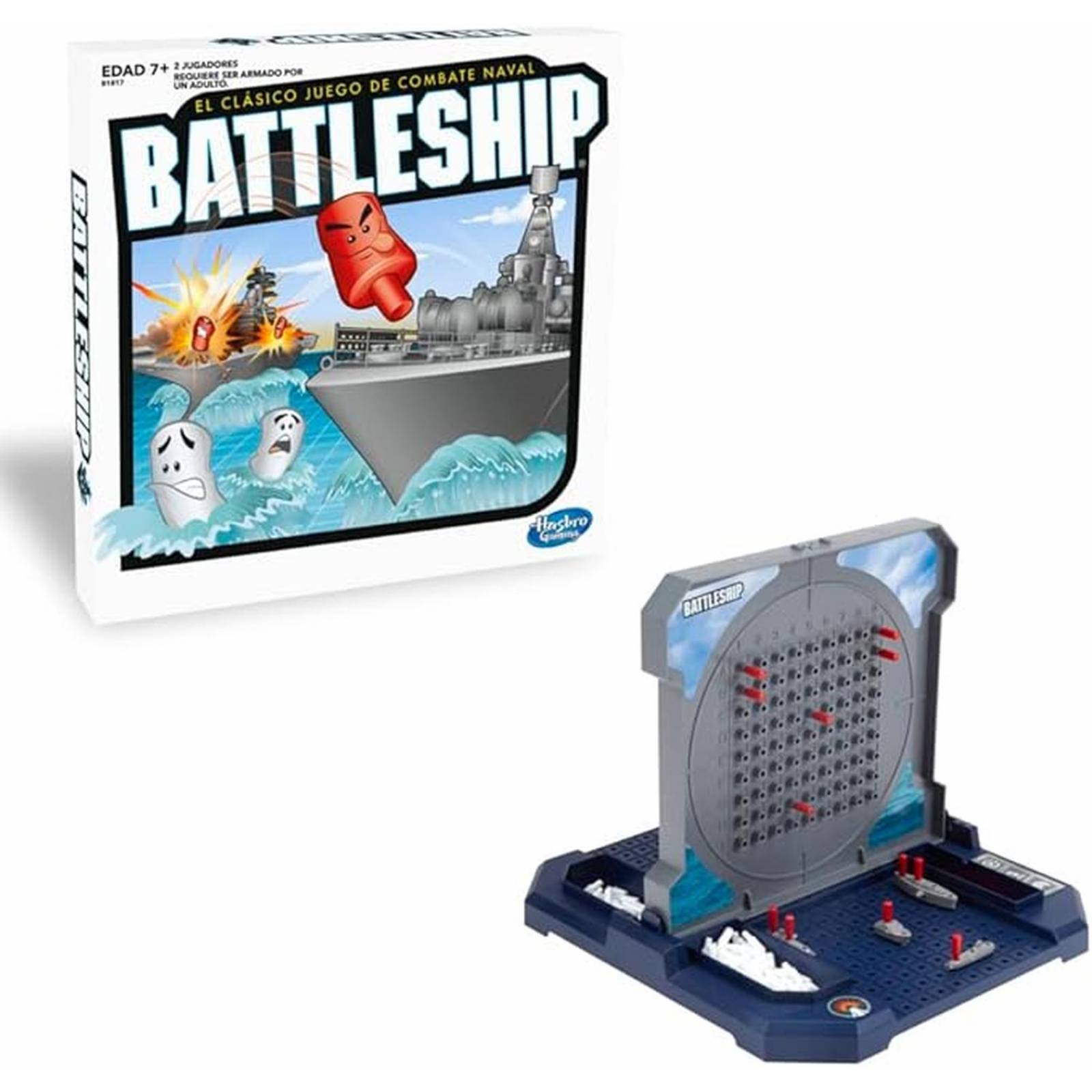 Battleship Combate Naval Hasbro Gaming 