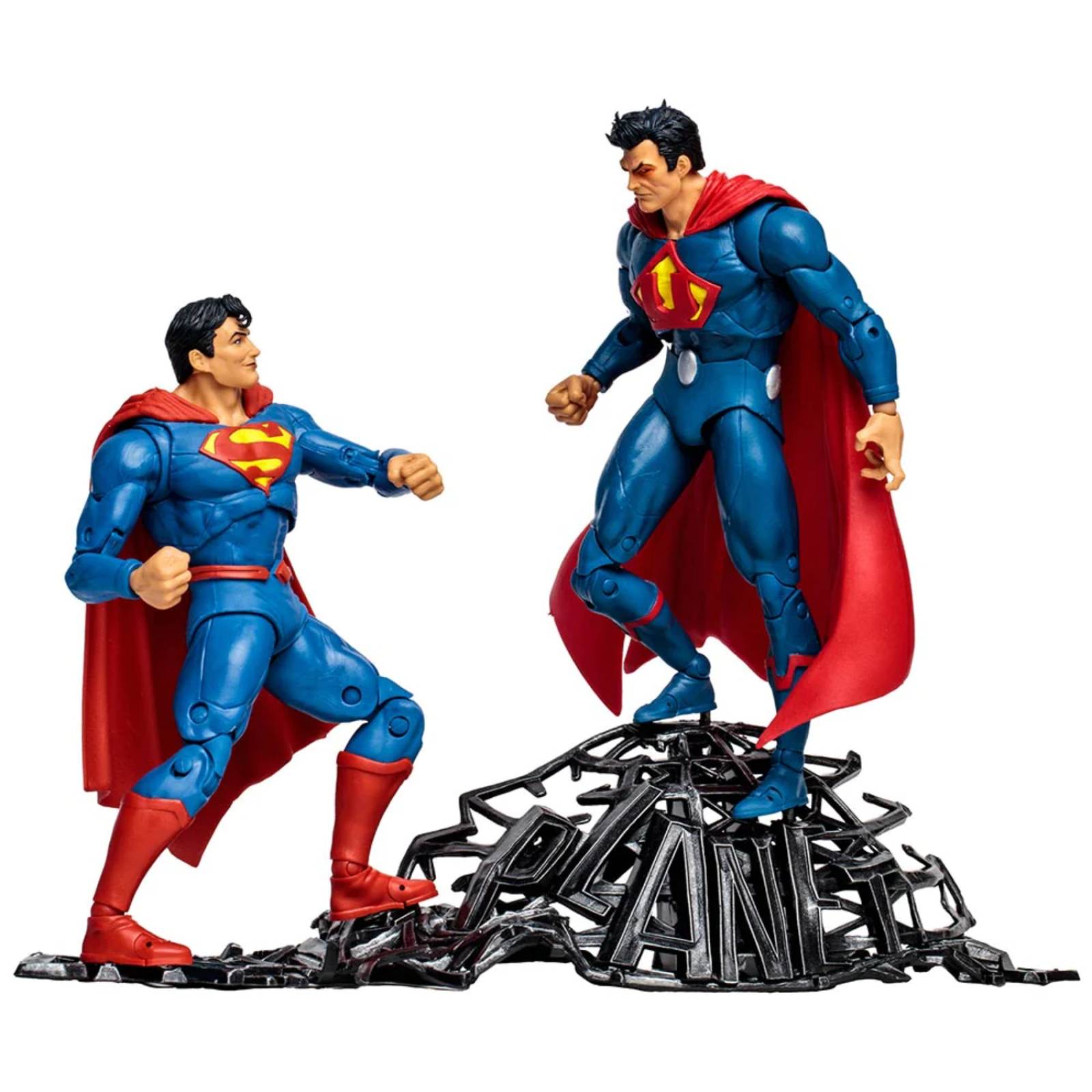 DC Multiverse Superman vs Superman of Earth-3 con Atomica 