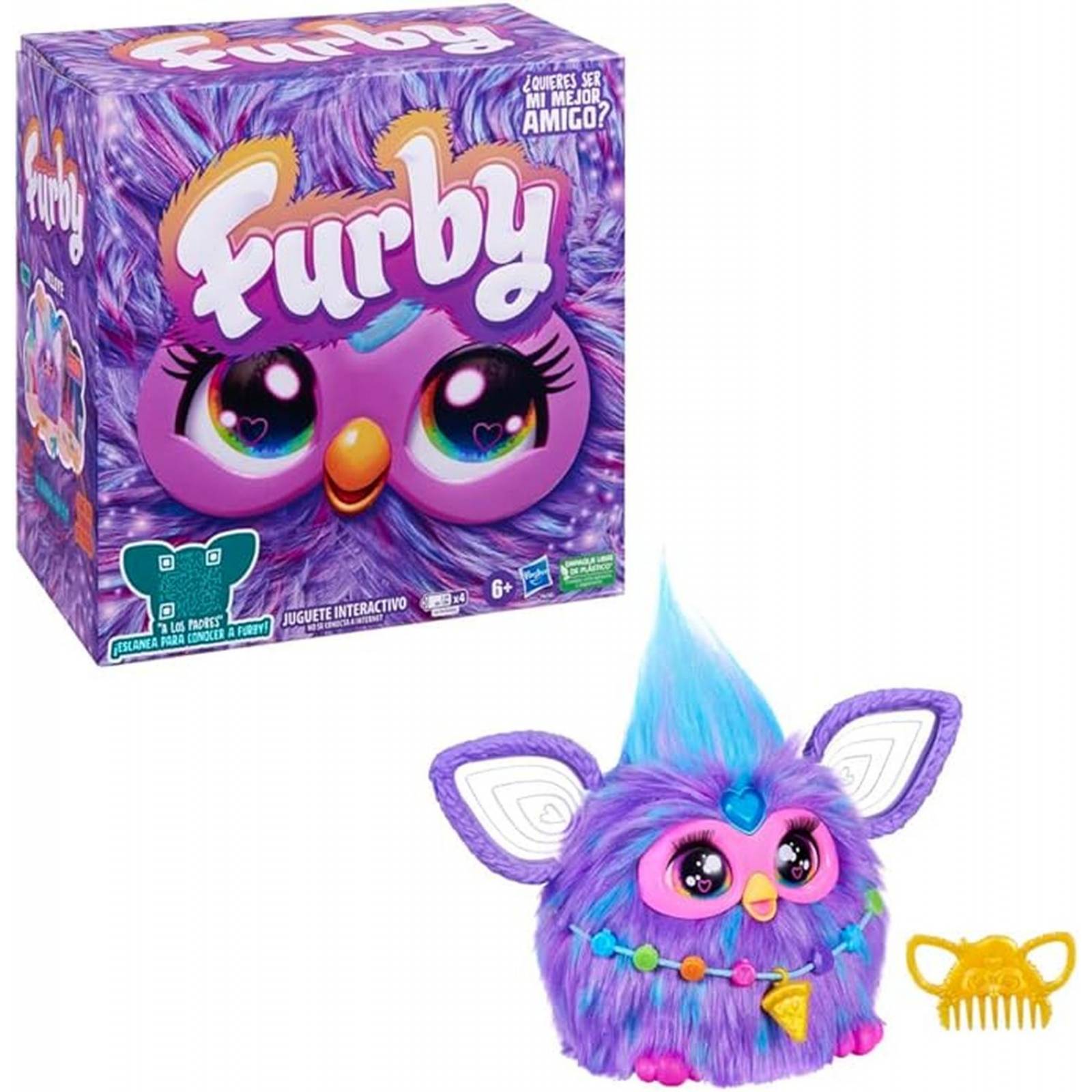Furby Purple Hasbro 