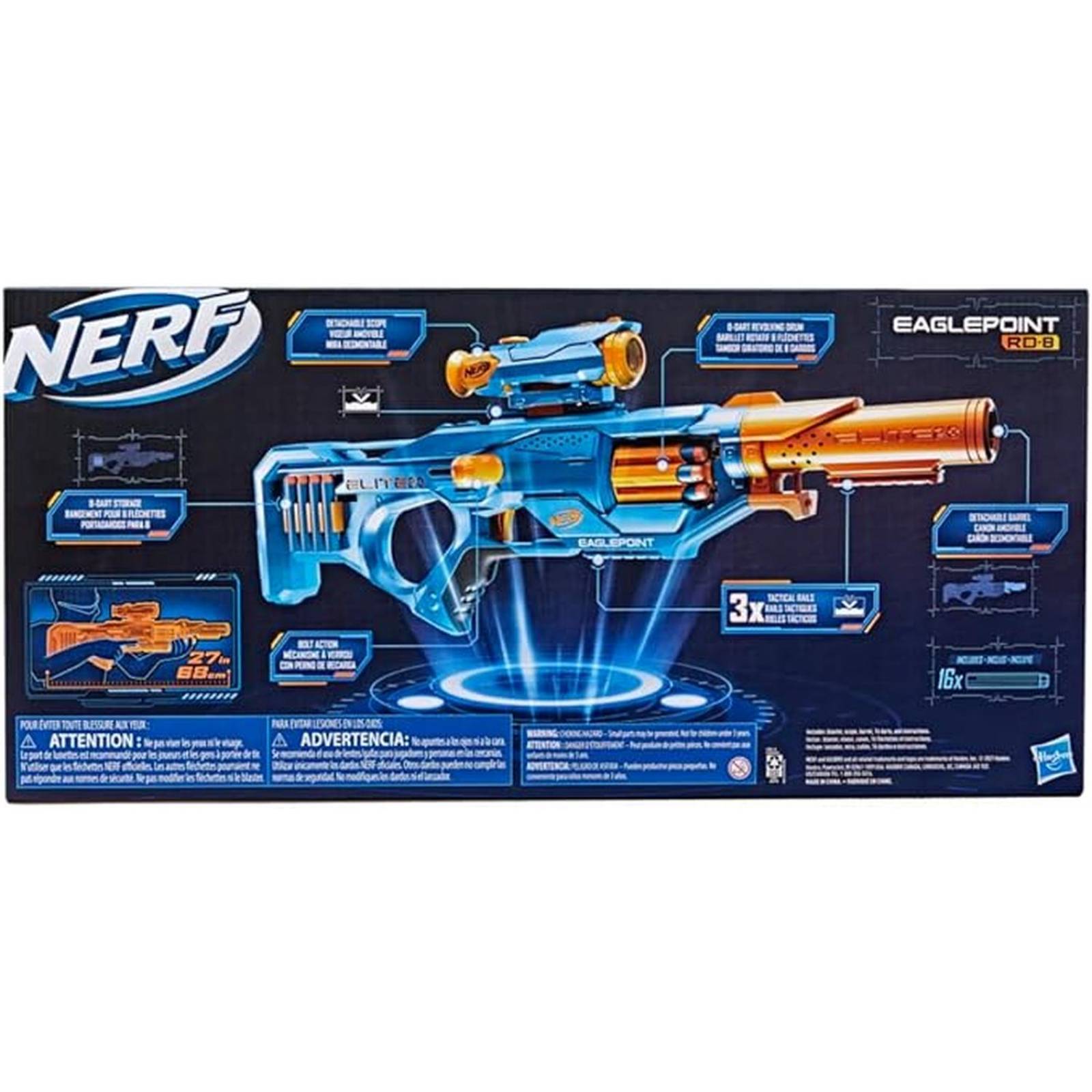 Nerf Elite 2. 0 Eaglepoint RD-8 Hasbro