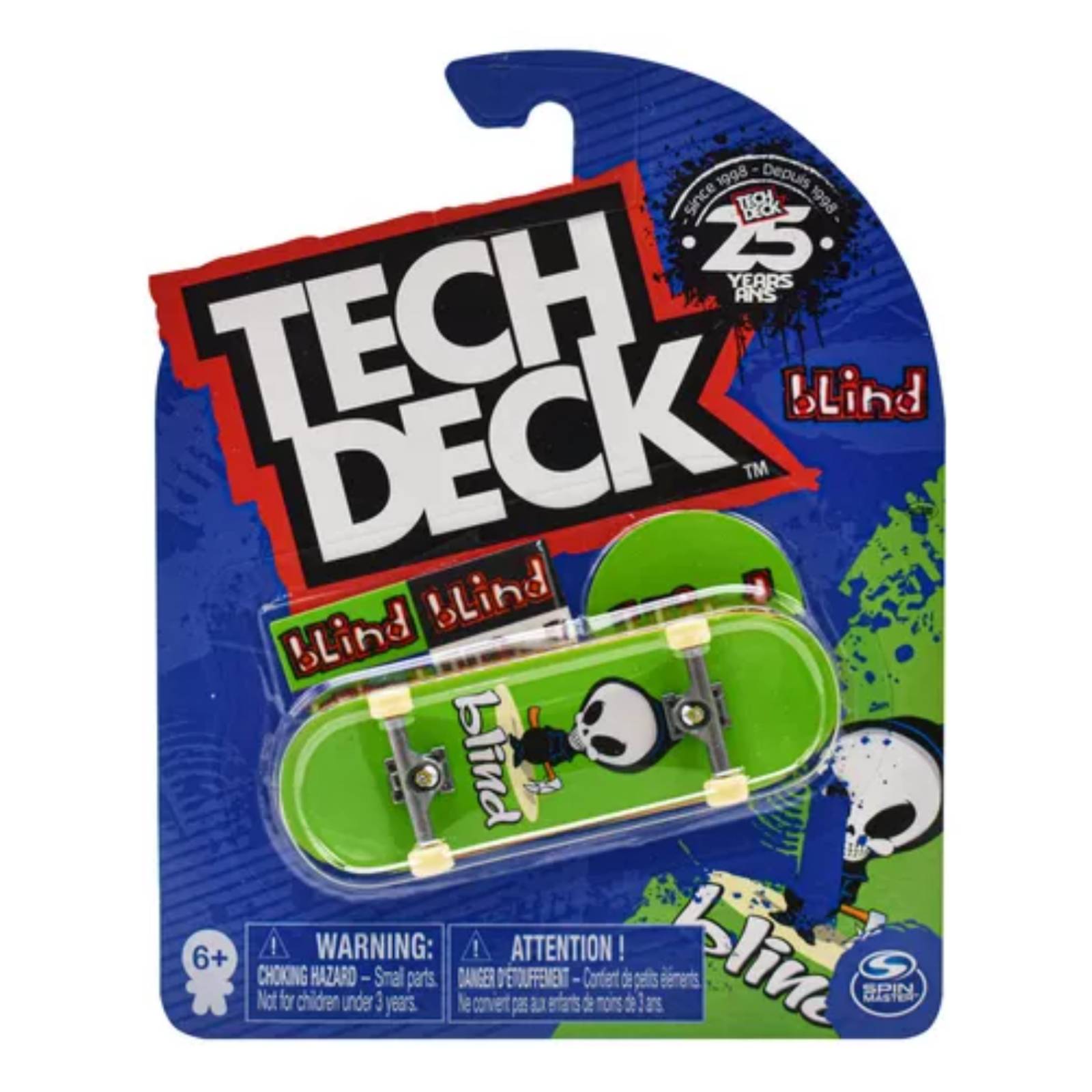 Tech Deck Patineta Para Dedos Alien Spin Master 