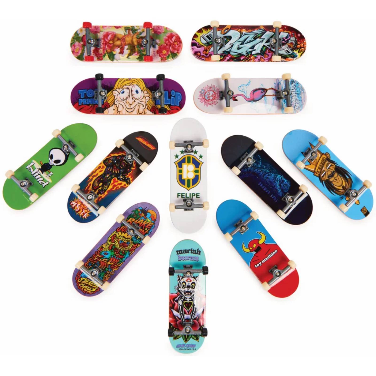 Tech Deck - Juego De 4 Tablas Para Dedos Alien Workshop, Serie De