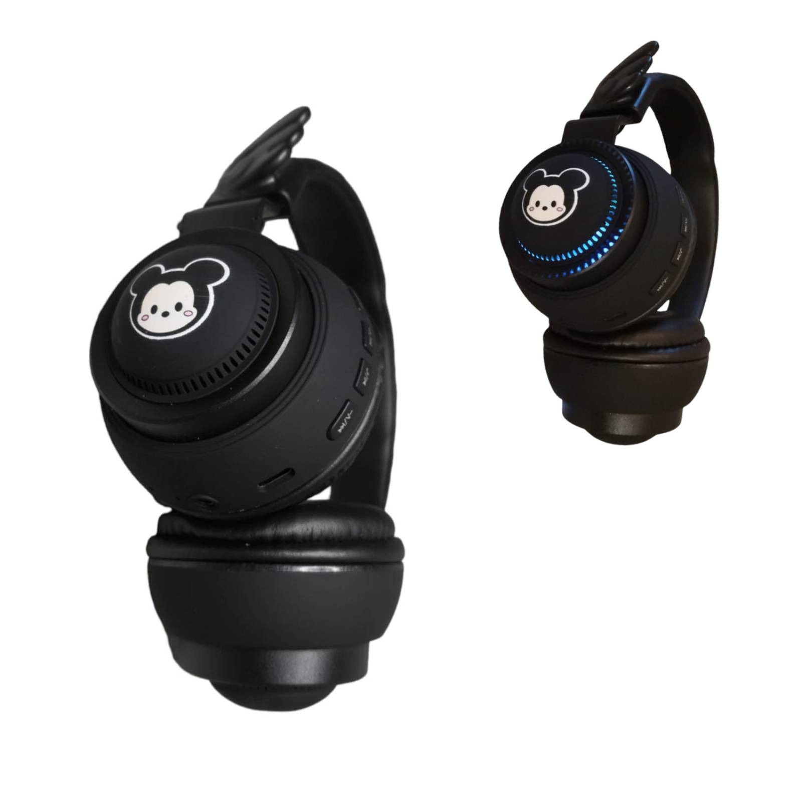 Audífonos de Diadema Bluetooth Mickey Mouse con Luz 