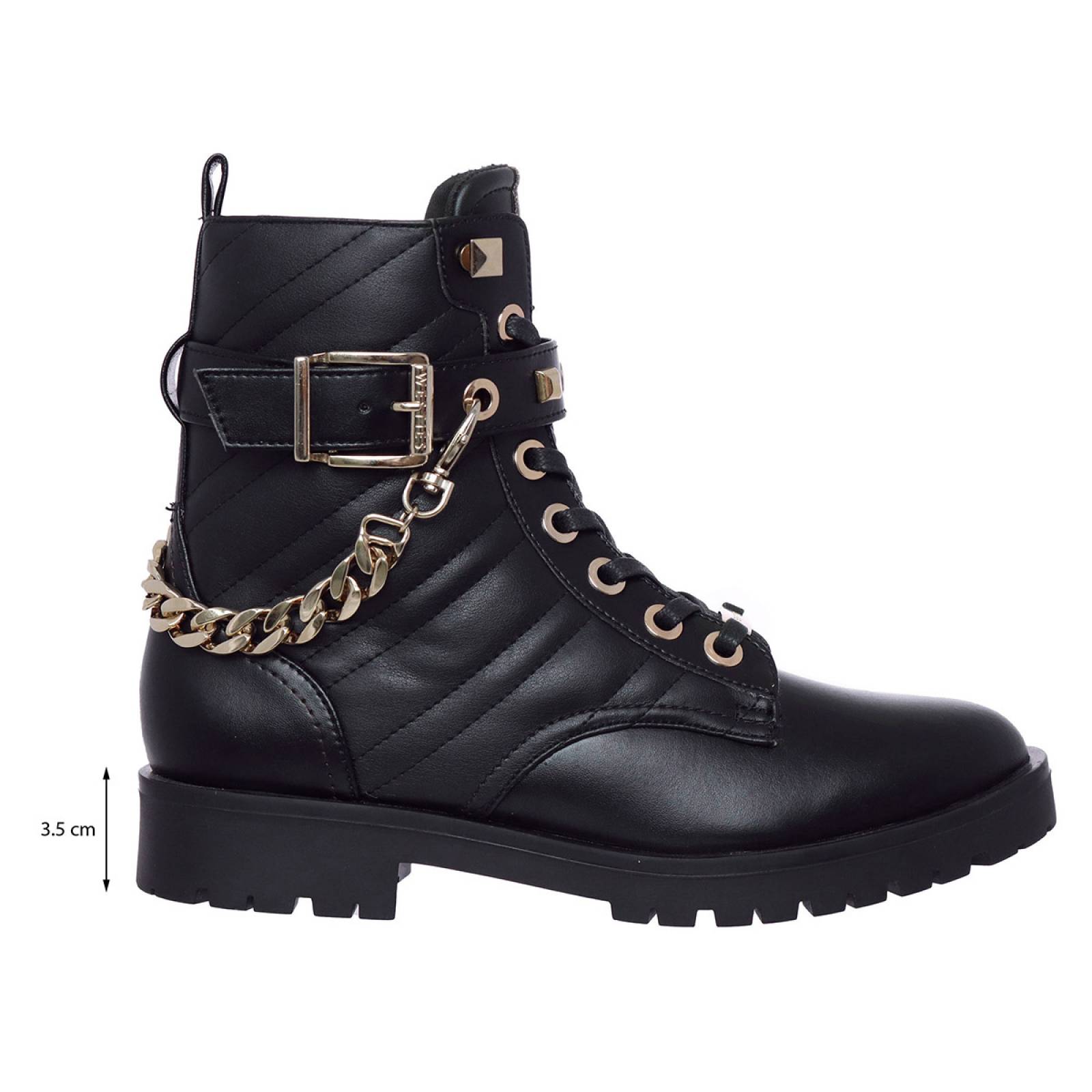 Bota para Dama Westies modelo WEAKITA2 color negro, composición sintetico