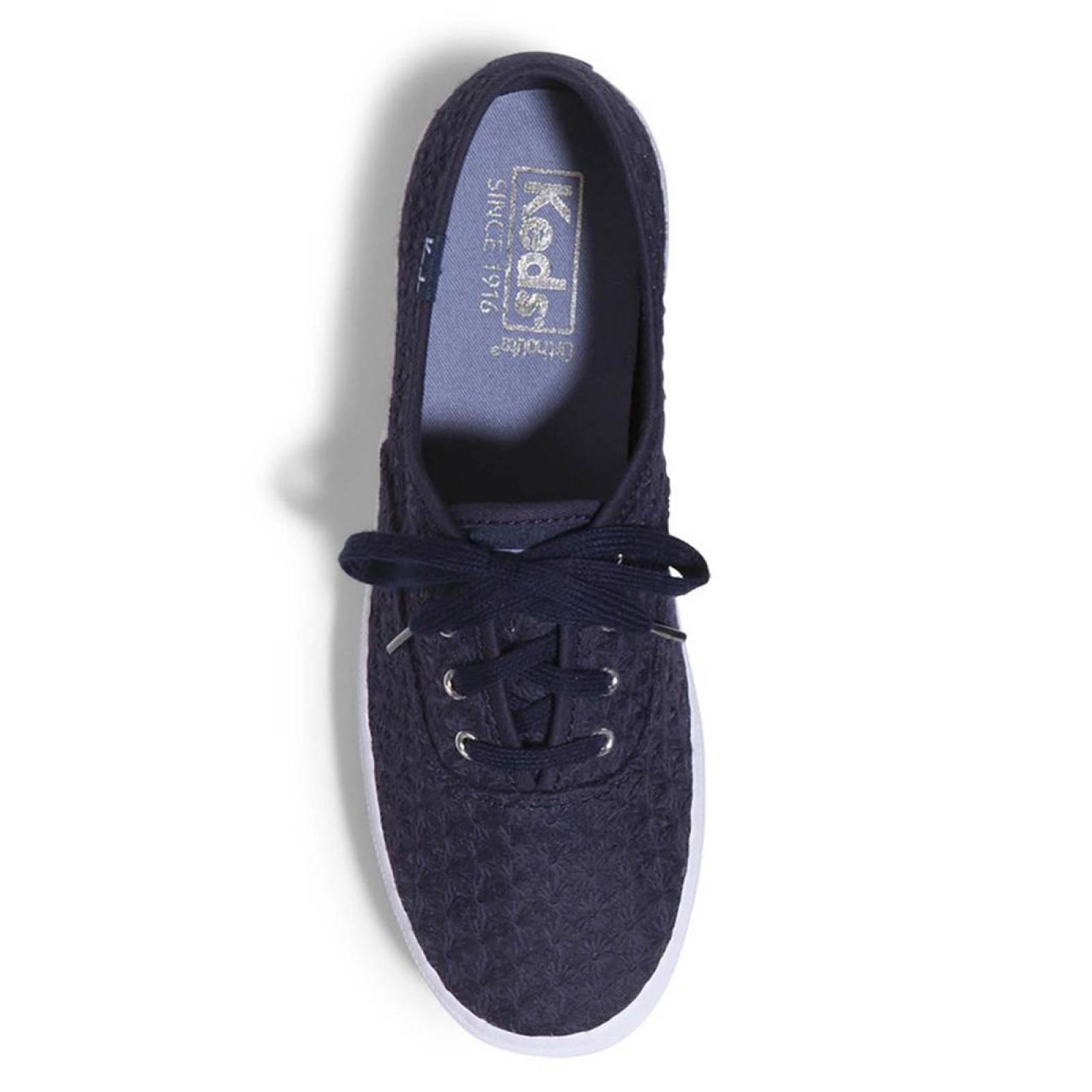 Tenis para Dama Keds modelo WF56423 color azul marino, composición textil
