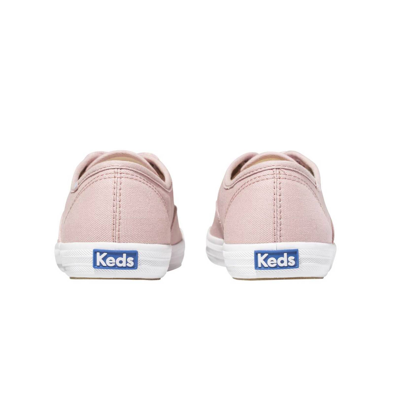 Tenis para Dama Keds modelo WF64026 color rosa, composición lona