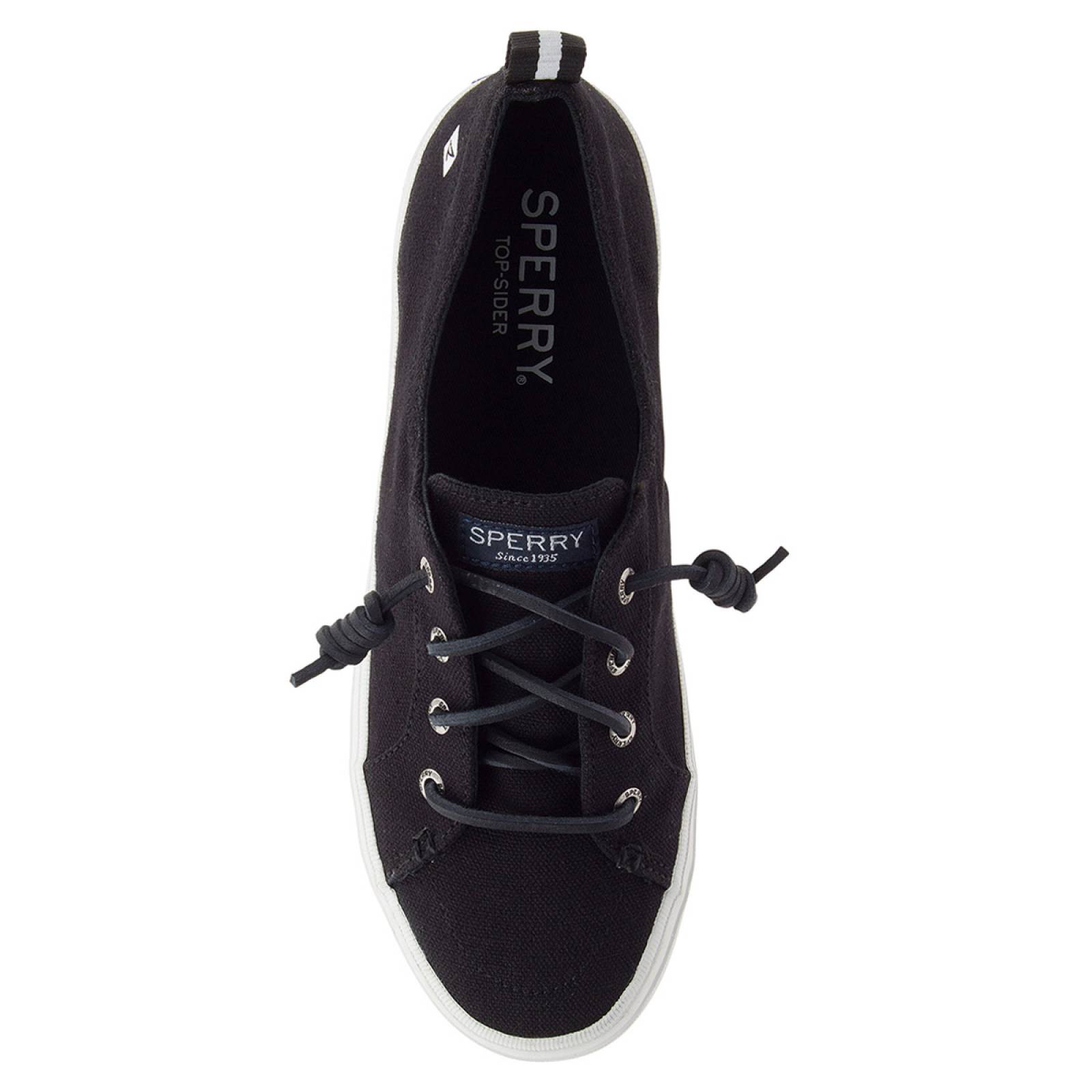 Tenis Para Mujer Sperry modelo STS99251 color negro, composición textil