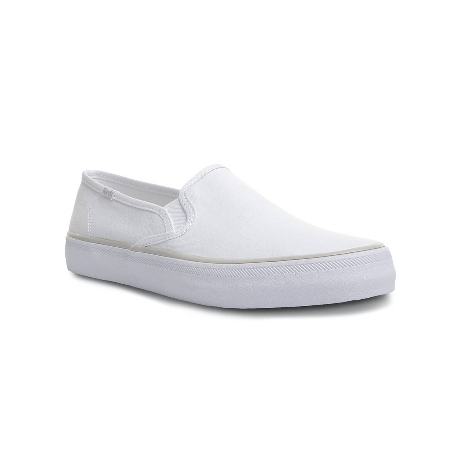 Tenis Para Mujer Keds modelo WF66571 color blanco, composición textil