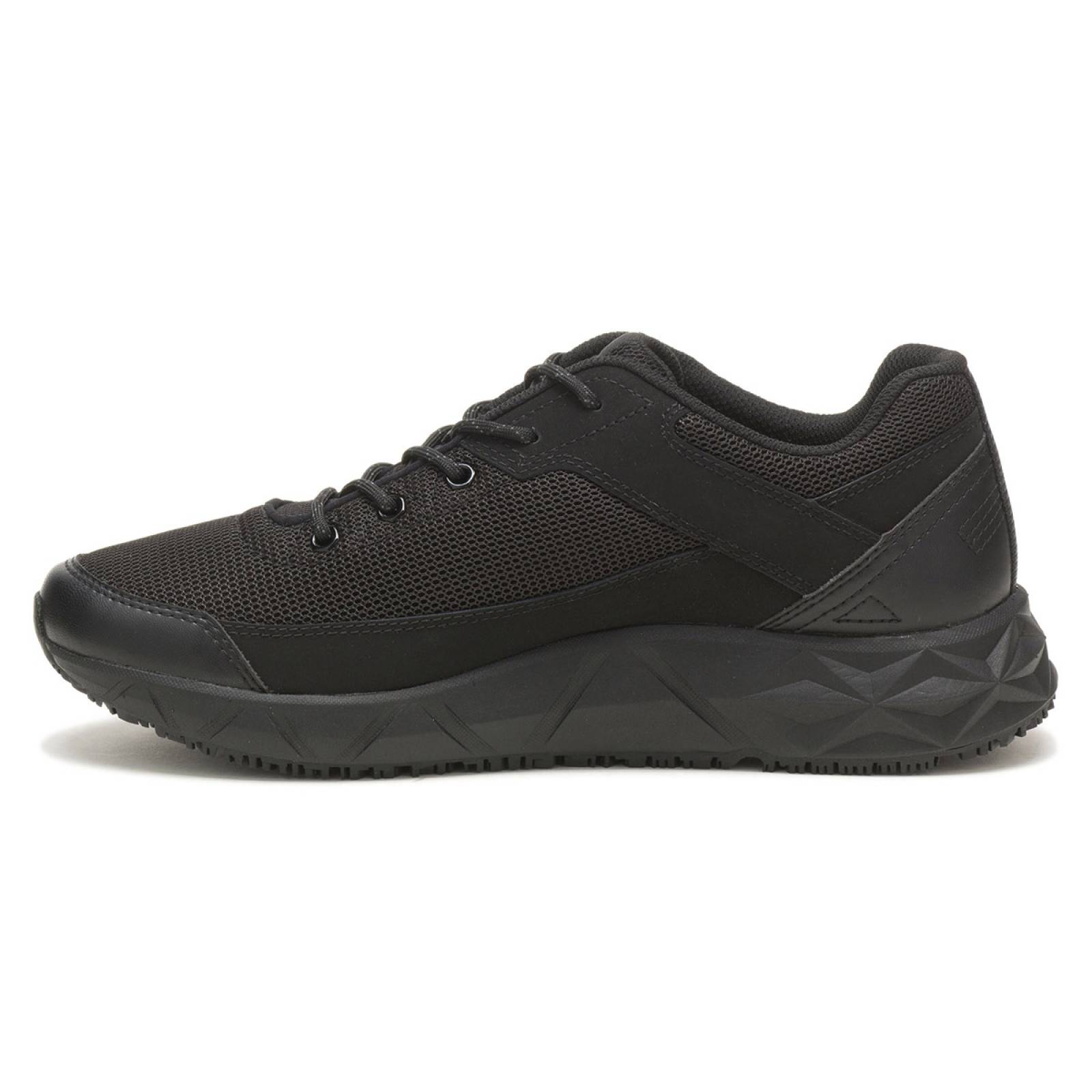 Tenis Para Mujer Cat modelo P110568W color negro, composición maya