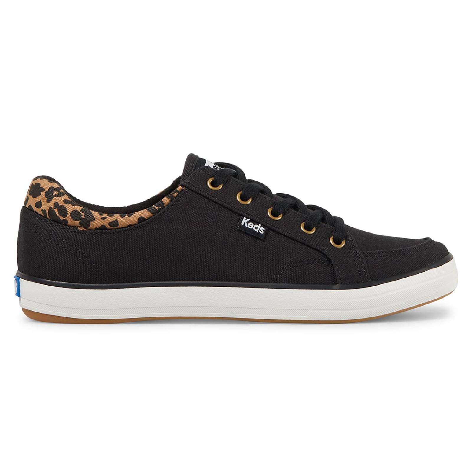 Tenis Para Mujer Keds modelo WF66787 color negro, composición lona