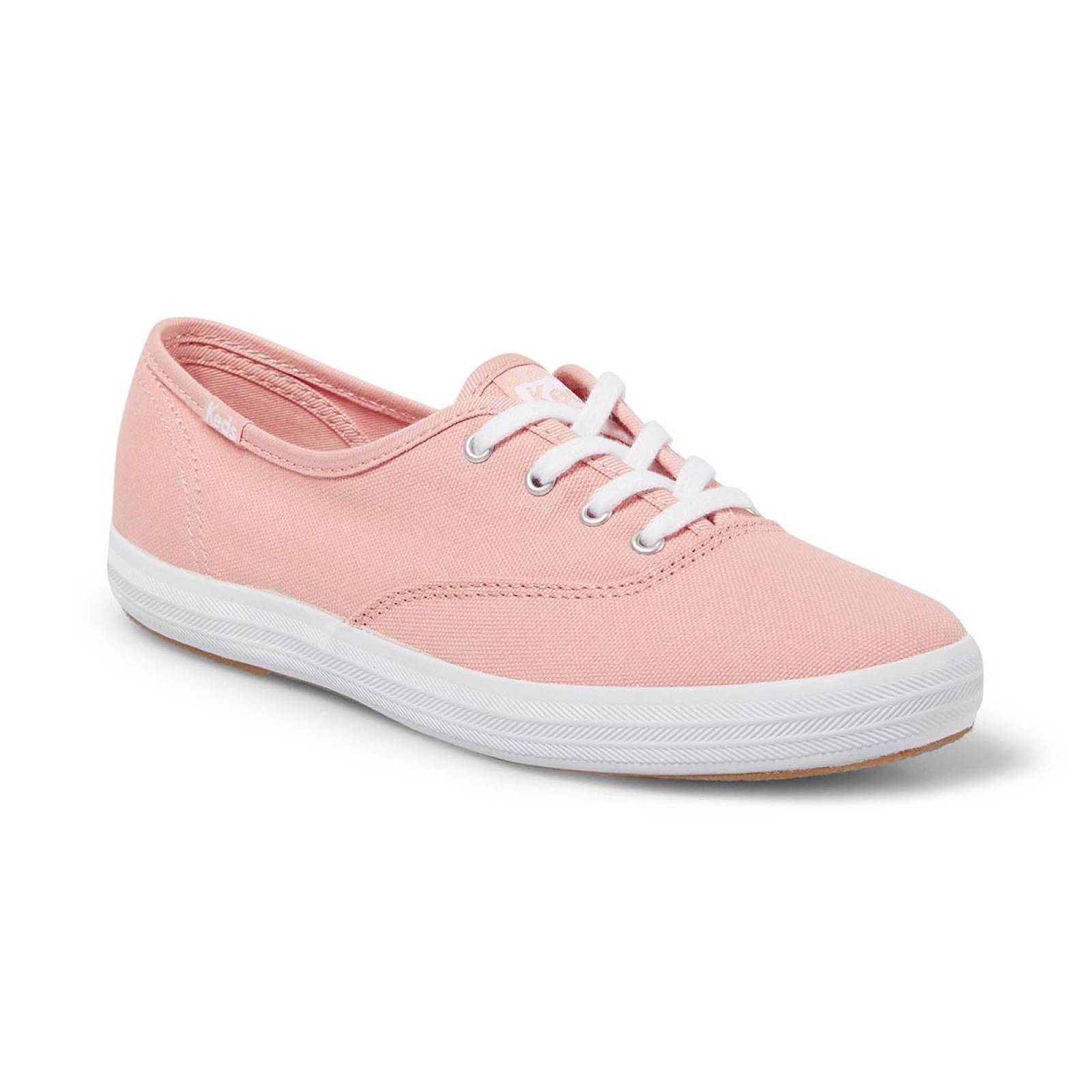 Tenis Para Mujer Keds modelo WF66256 color rosa, composición lona