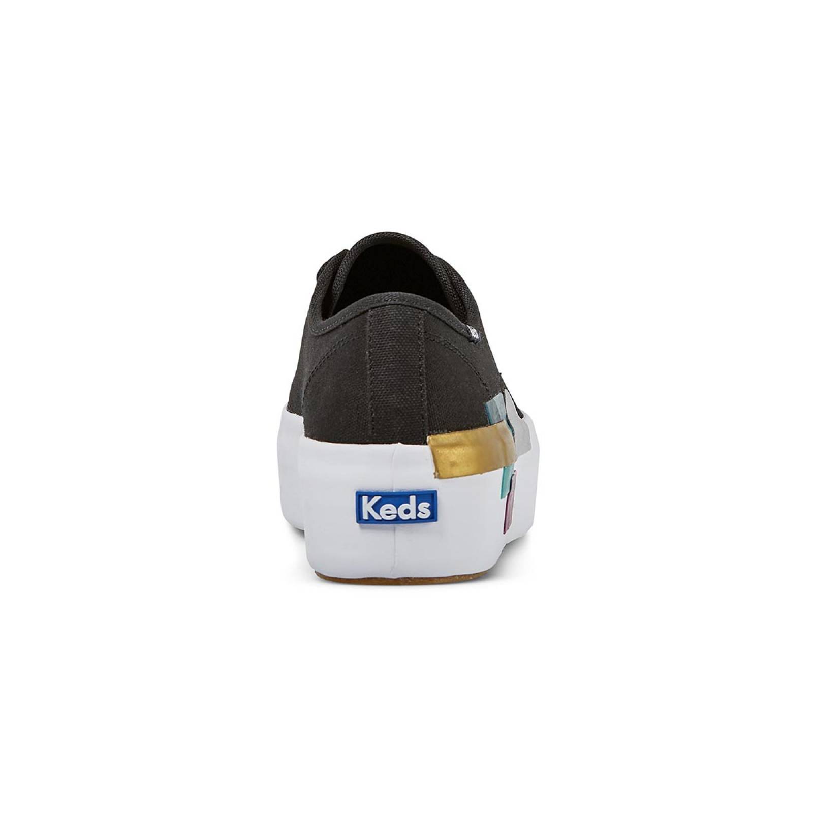 Tenis Para Mujer Keds modelo WF66383 color negro, composición lona