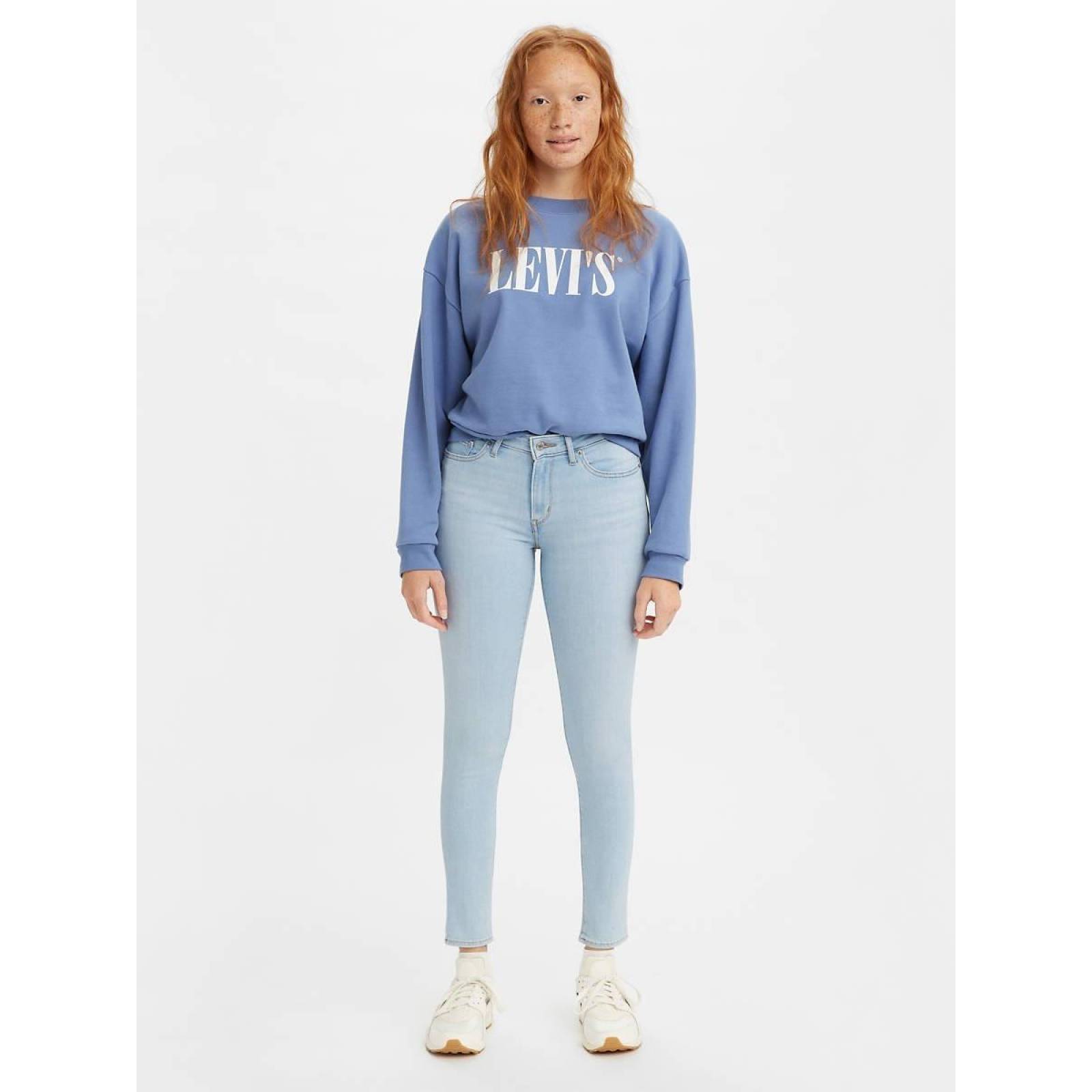 Jeans Levis 711 Mid Rise Skinny Mujer 18881-0582 Original 