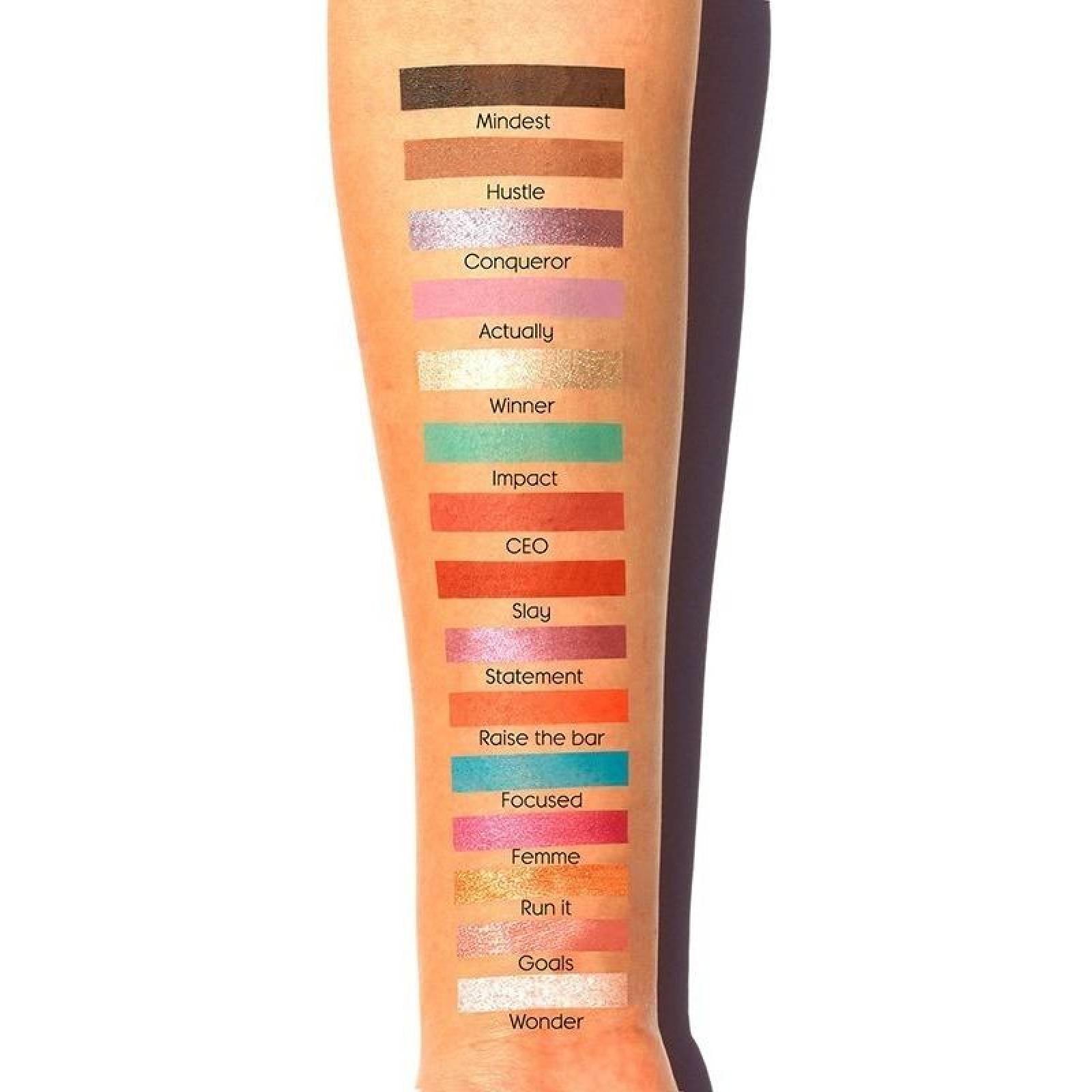 Paleta De Sombras Lady Boss Amor Us Con 15 Tonos Vegano 