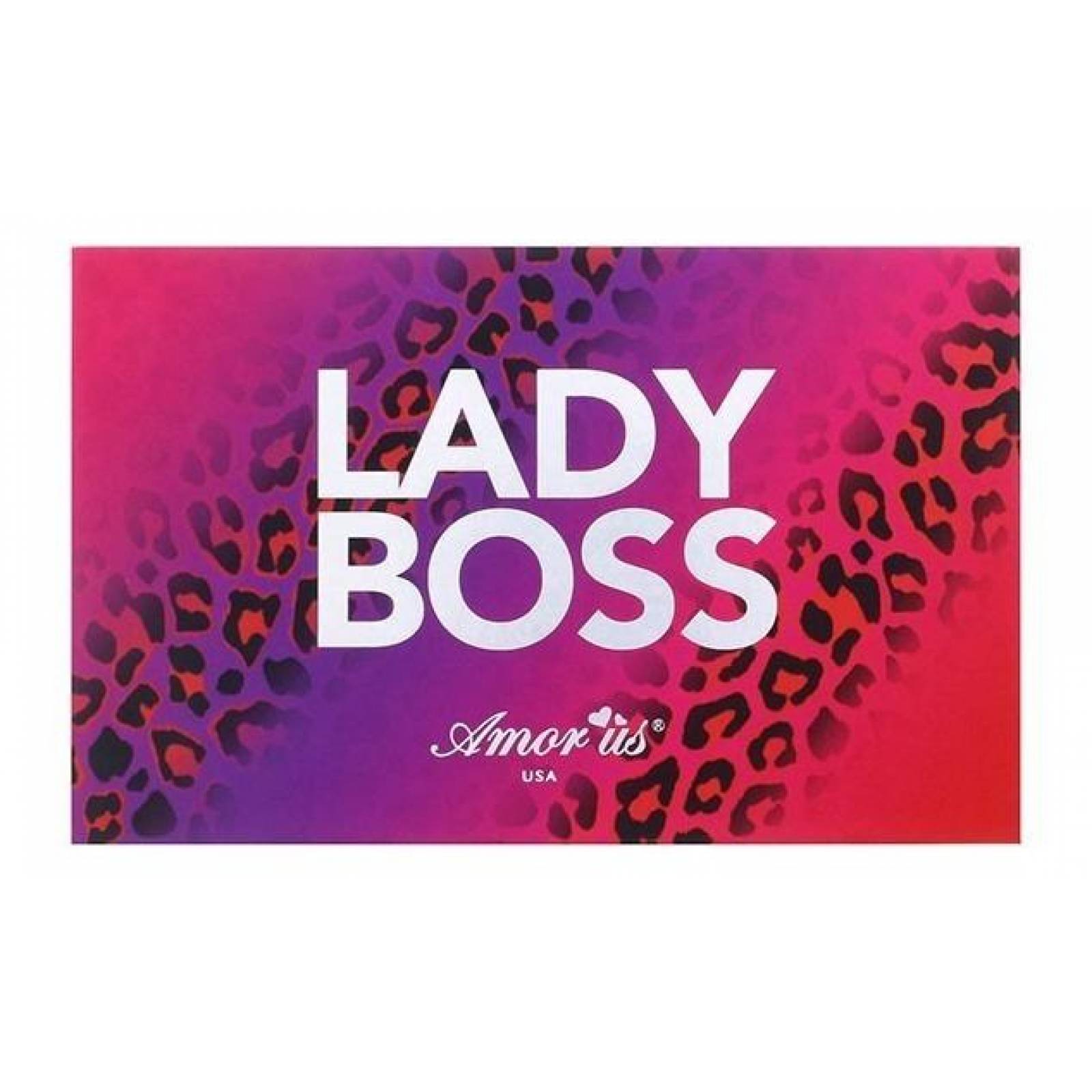 Paleta De Sombras Lady Boss Amor Us Con 15 Tonos Vegano 