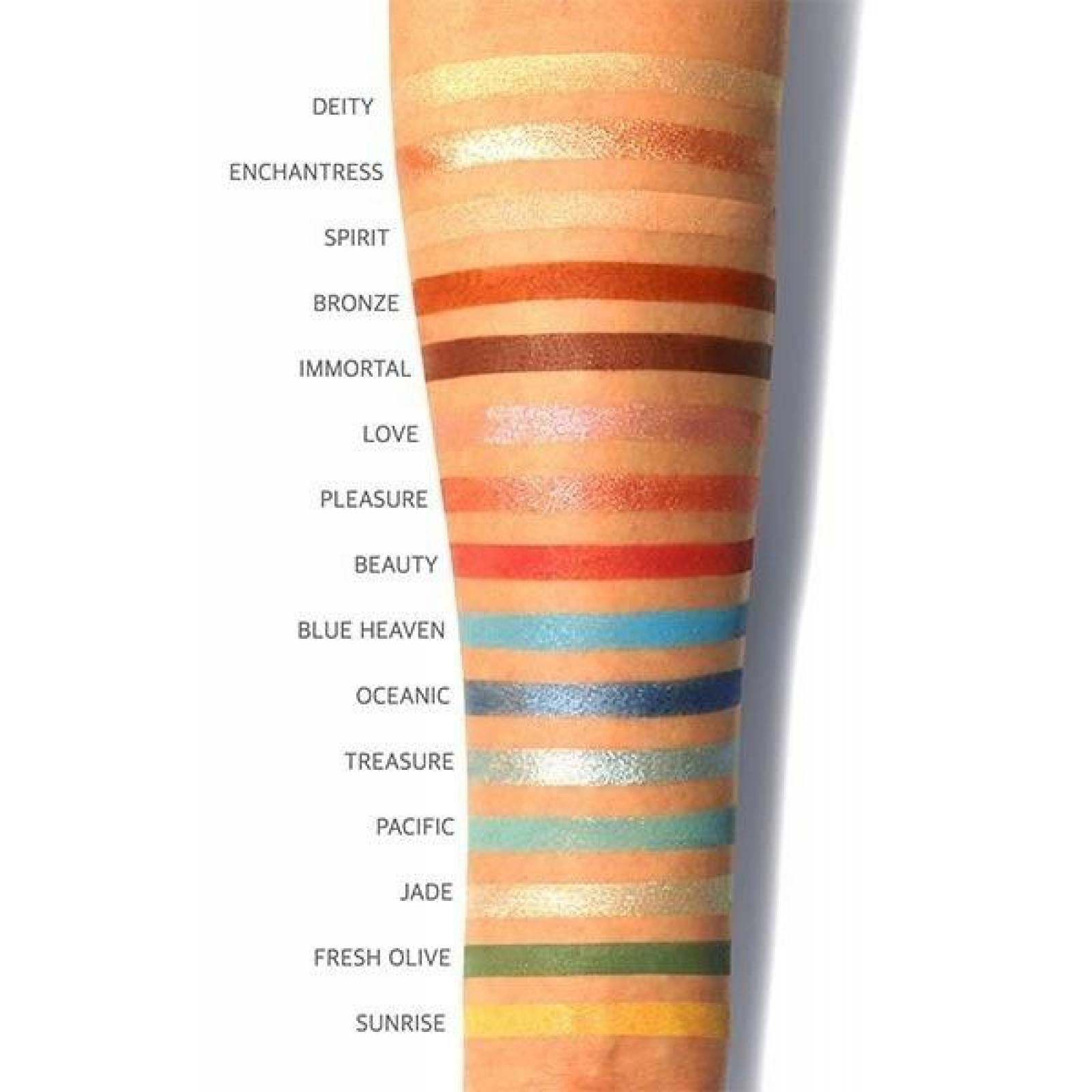 Sombras Aphrodite Amor Us Paleta Con 15 Tonos Vegano 