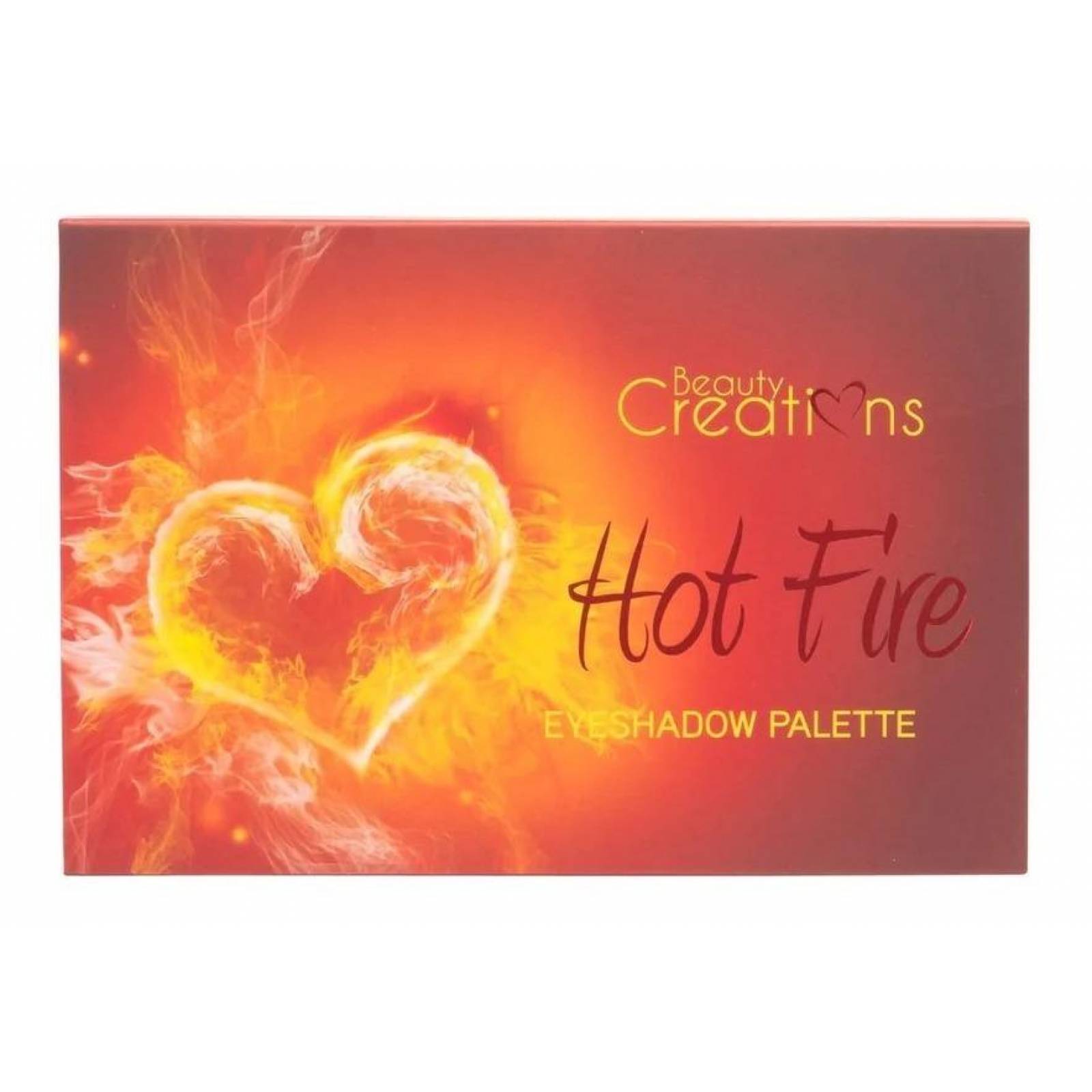 Paleta De Sombras Hot Fire Beauty Creations 12 Tonos 