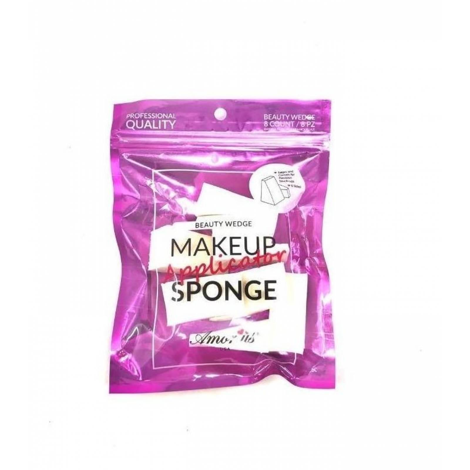 Kit Aplicador Maquillaje Amor Us Esponja, Toallas, Brochas 