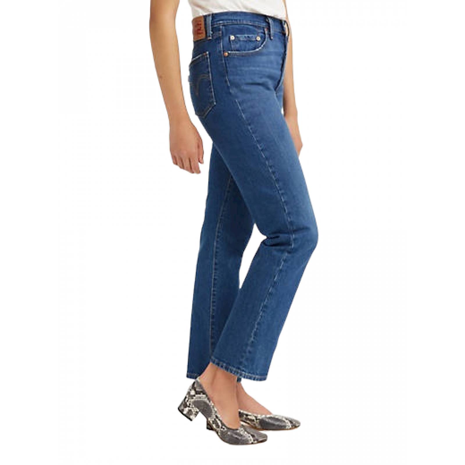 Jeans Levis 501 Original Fit High Rise 12501-0366 Mujer 