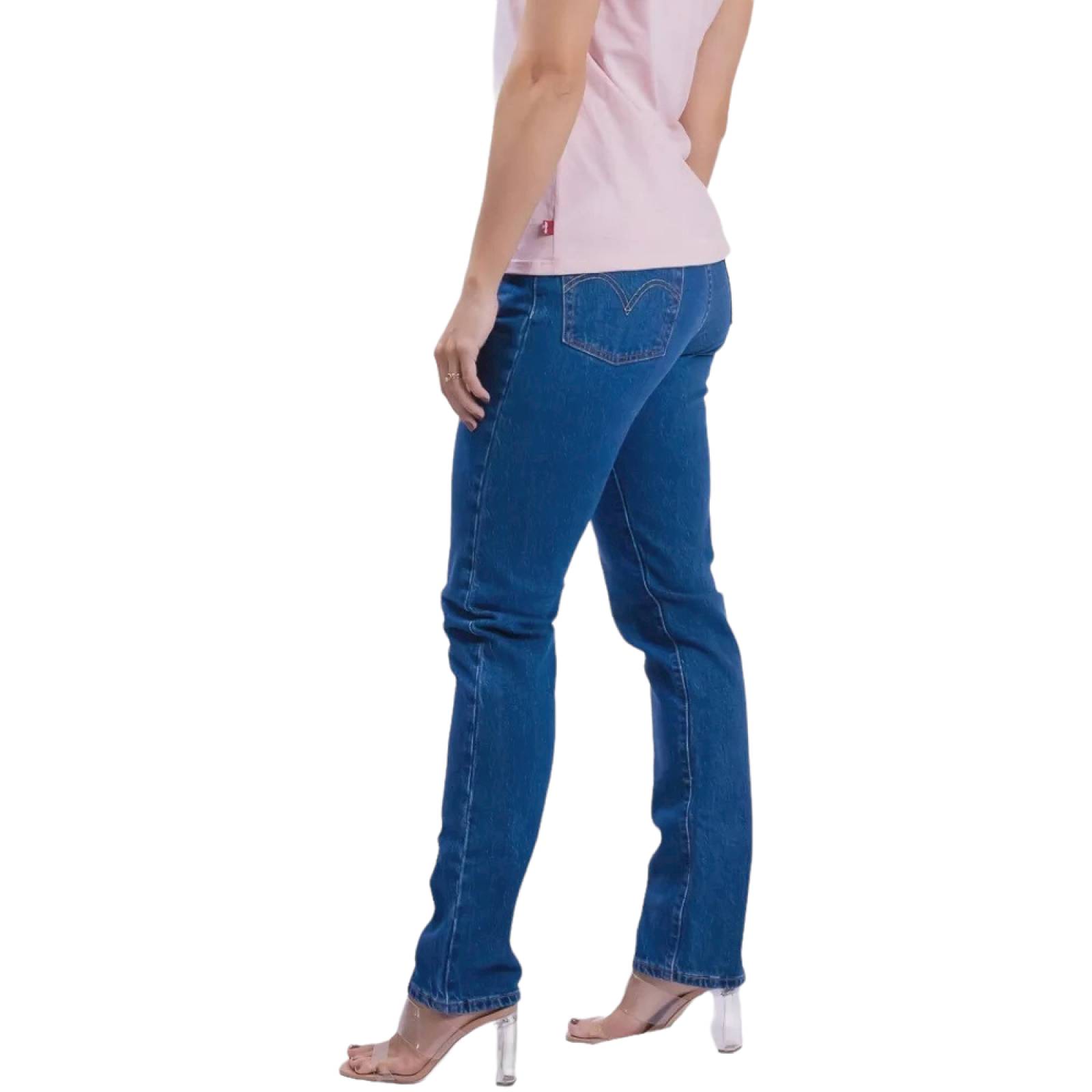 Jeans Levis 501 Original Fit High Rise 12501-0366 Mujer 