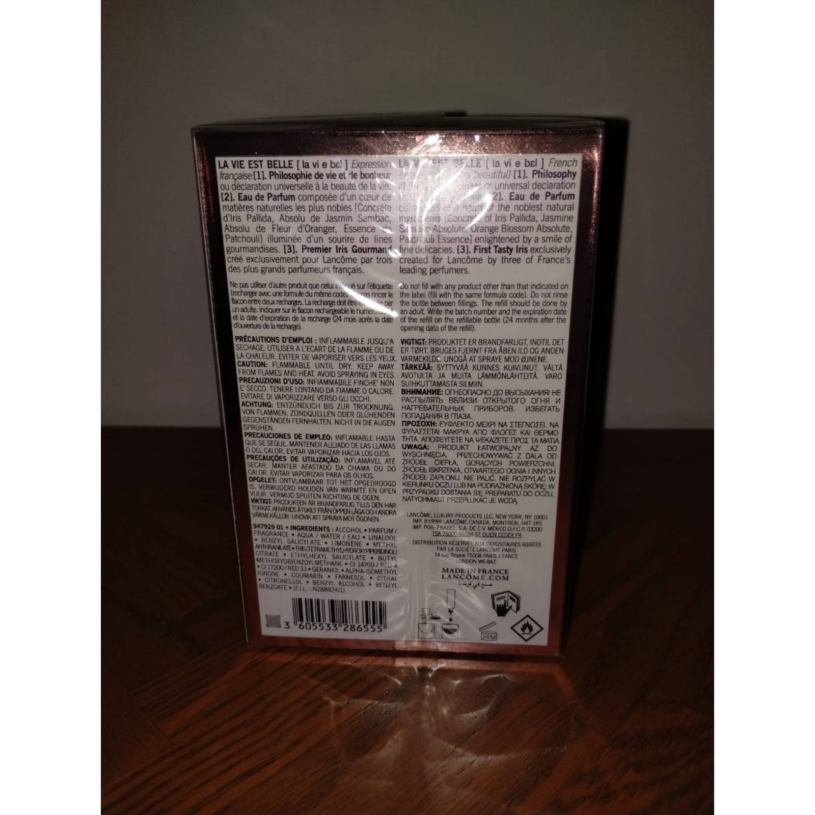 Perfume Original La Vida Es Bella Eau D Parfum 100ml