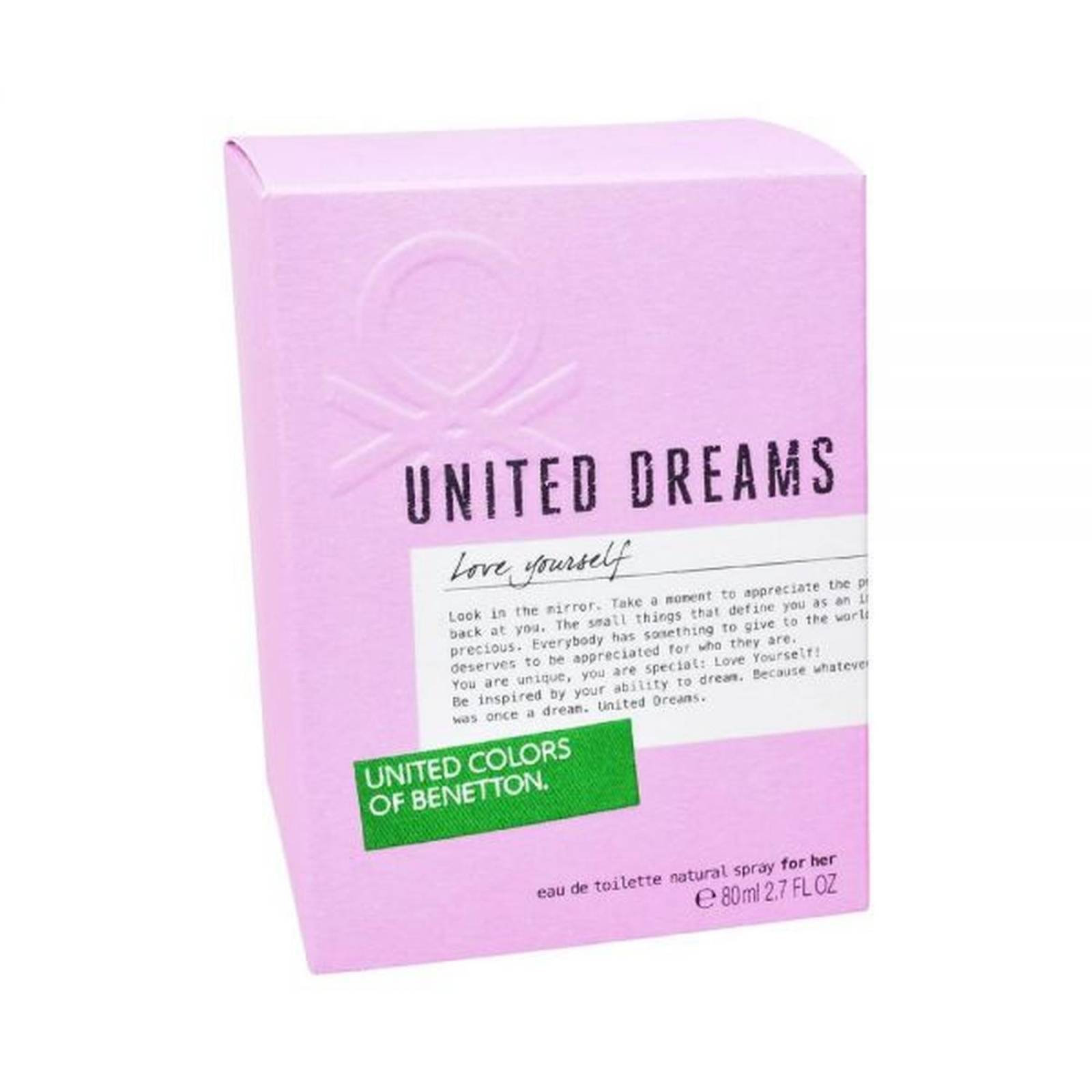 PERFUME Dama Benetton United Dreams Love Yourself 80ml 