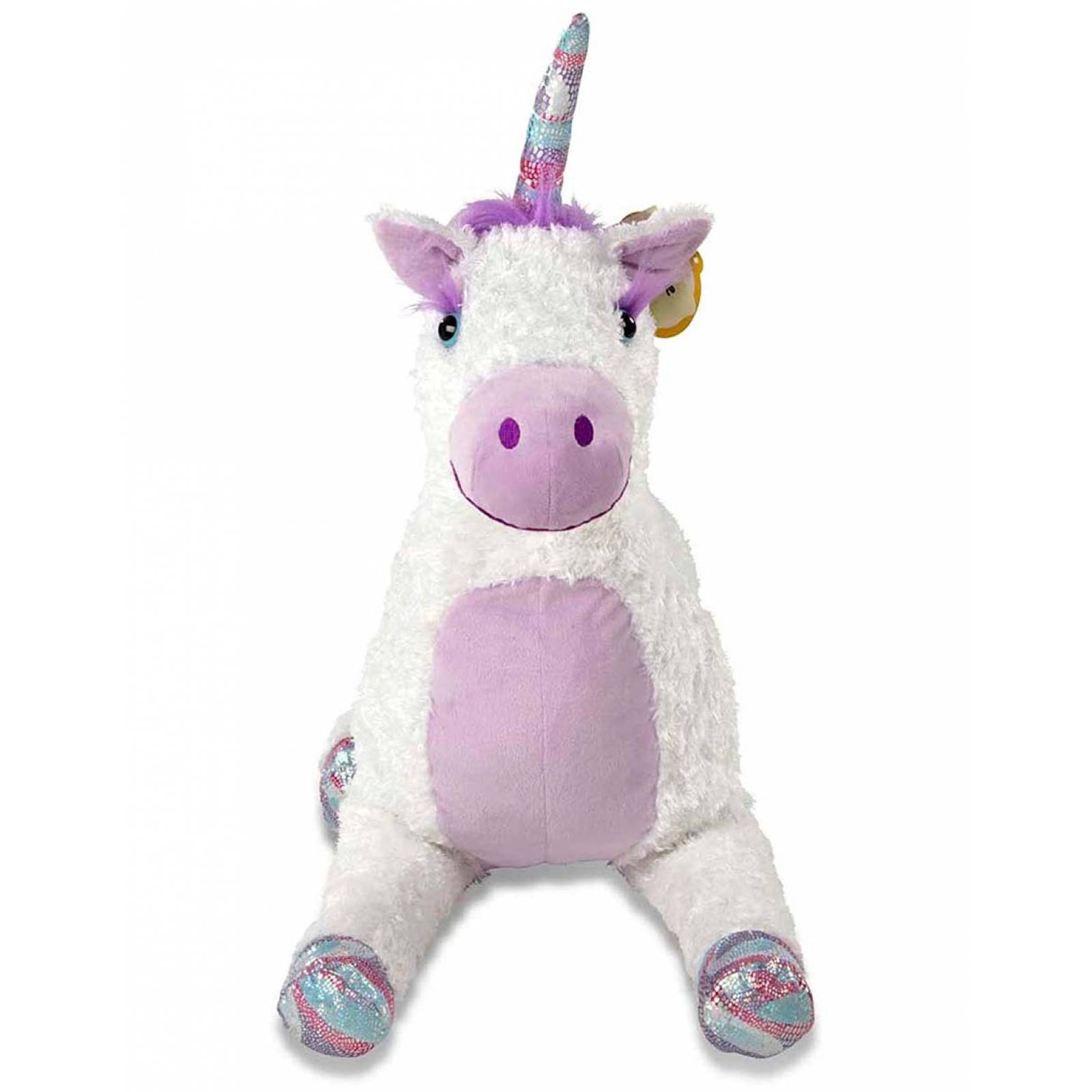 Peluche de Unicornio Gigante Misty 100cm Melissa & Doug