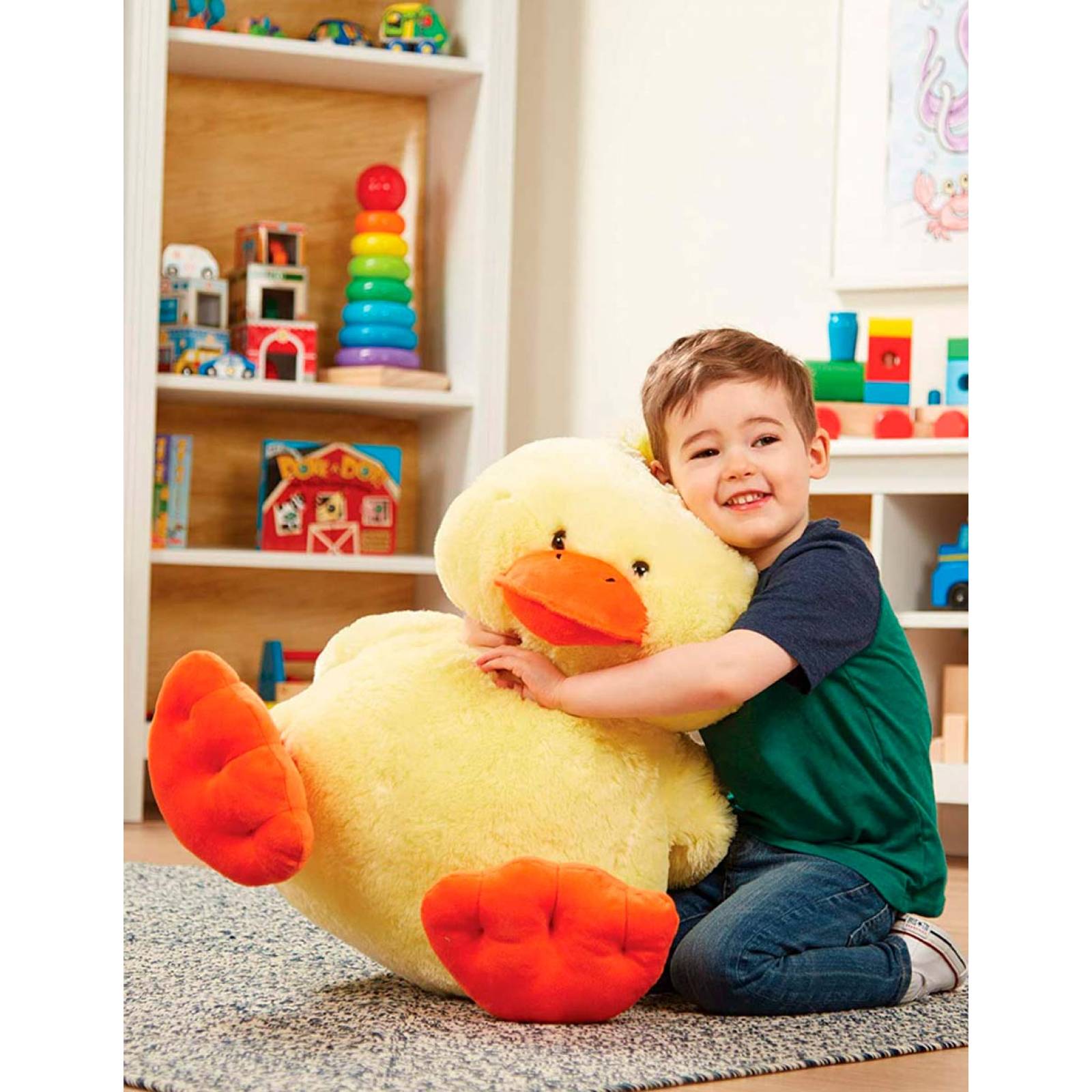 Patito de Peluche Pato Gigante Amarillo 51Cm Melissa & Doug