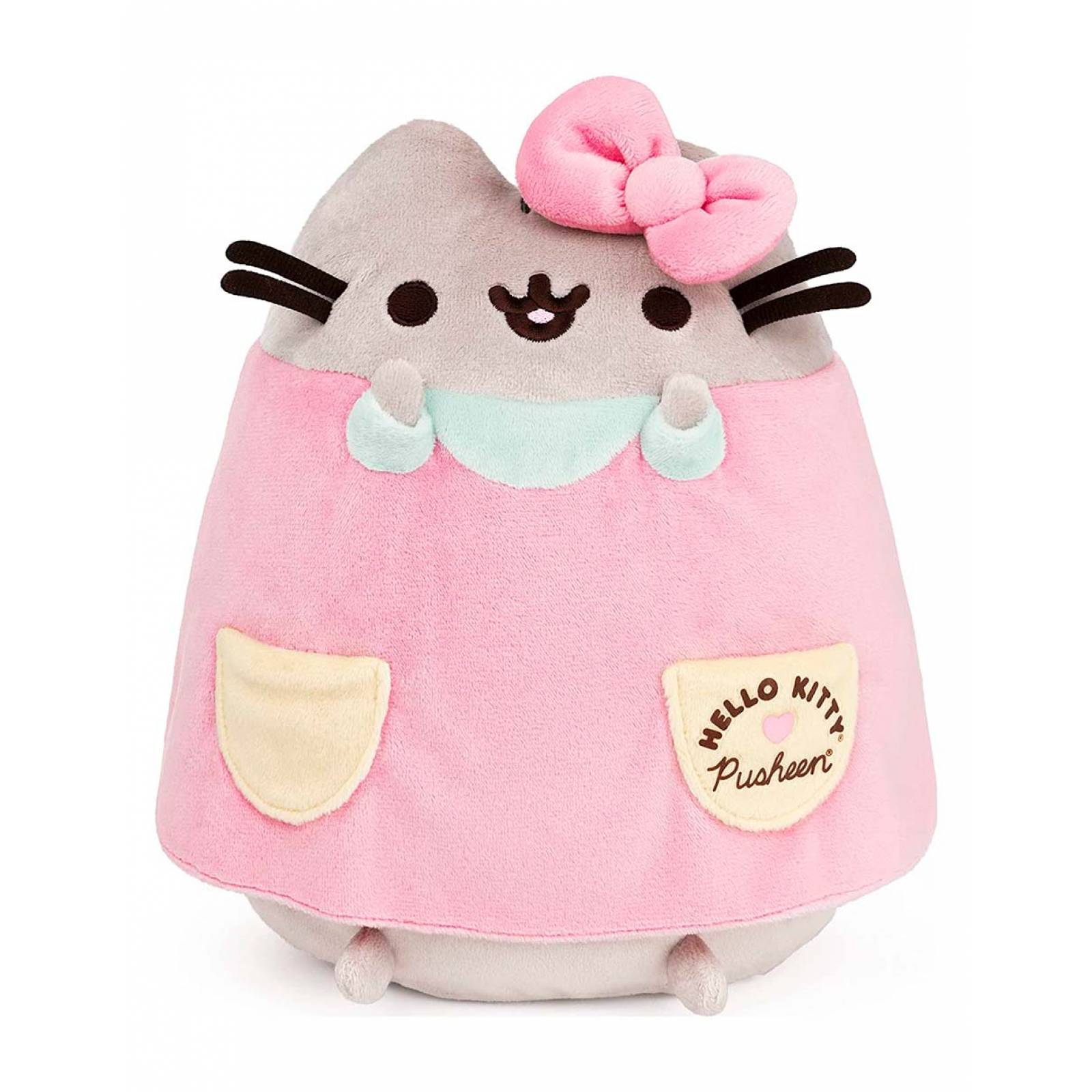 Peluche Gato Pusheen en Disfraz Hello Kitty 25cm Gund