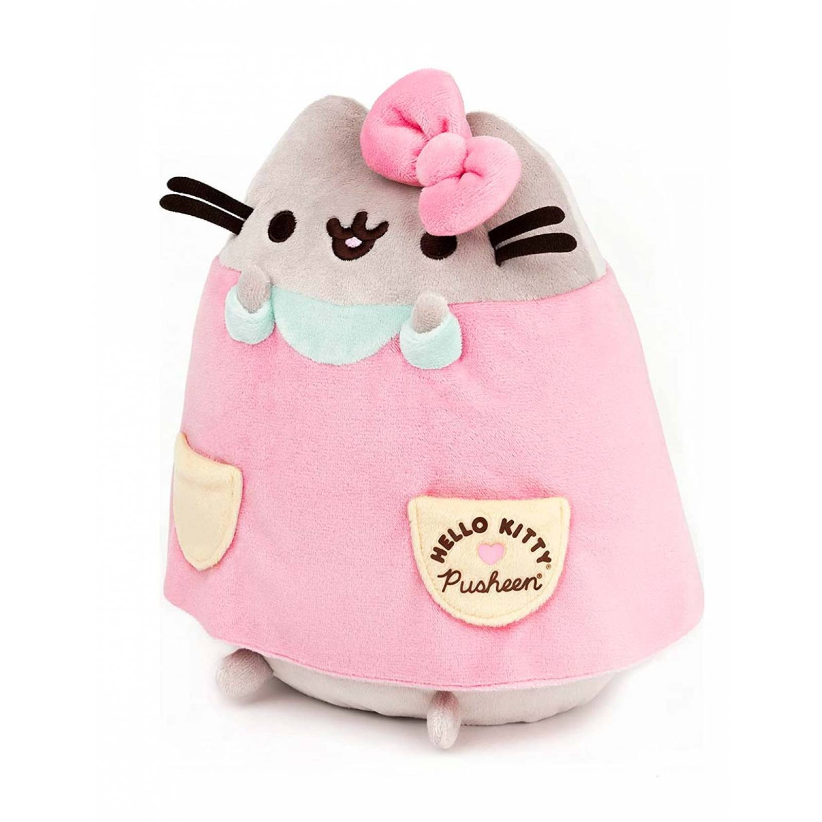 Peluche Gato Pusheen en Disfraz Hello Kitty 25cm Gund