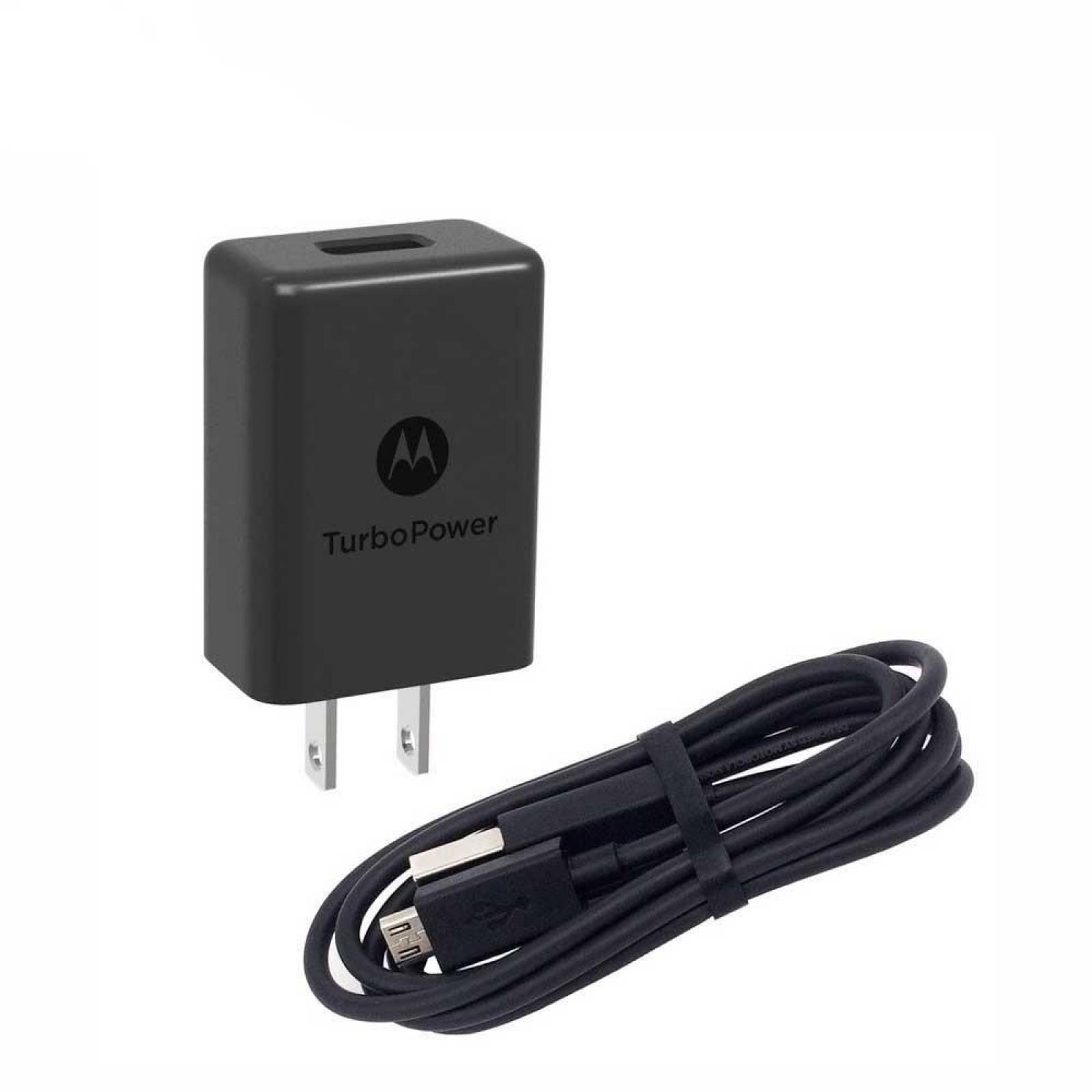 Cargador AC MOTOROLA Turbo 15 Micro USB bulk (Sin empaque) 