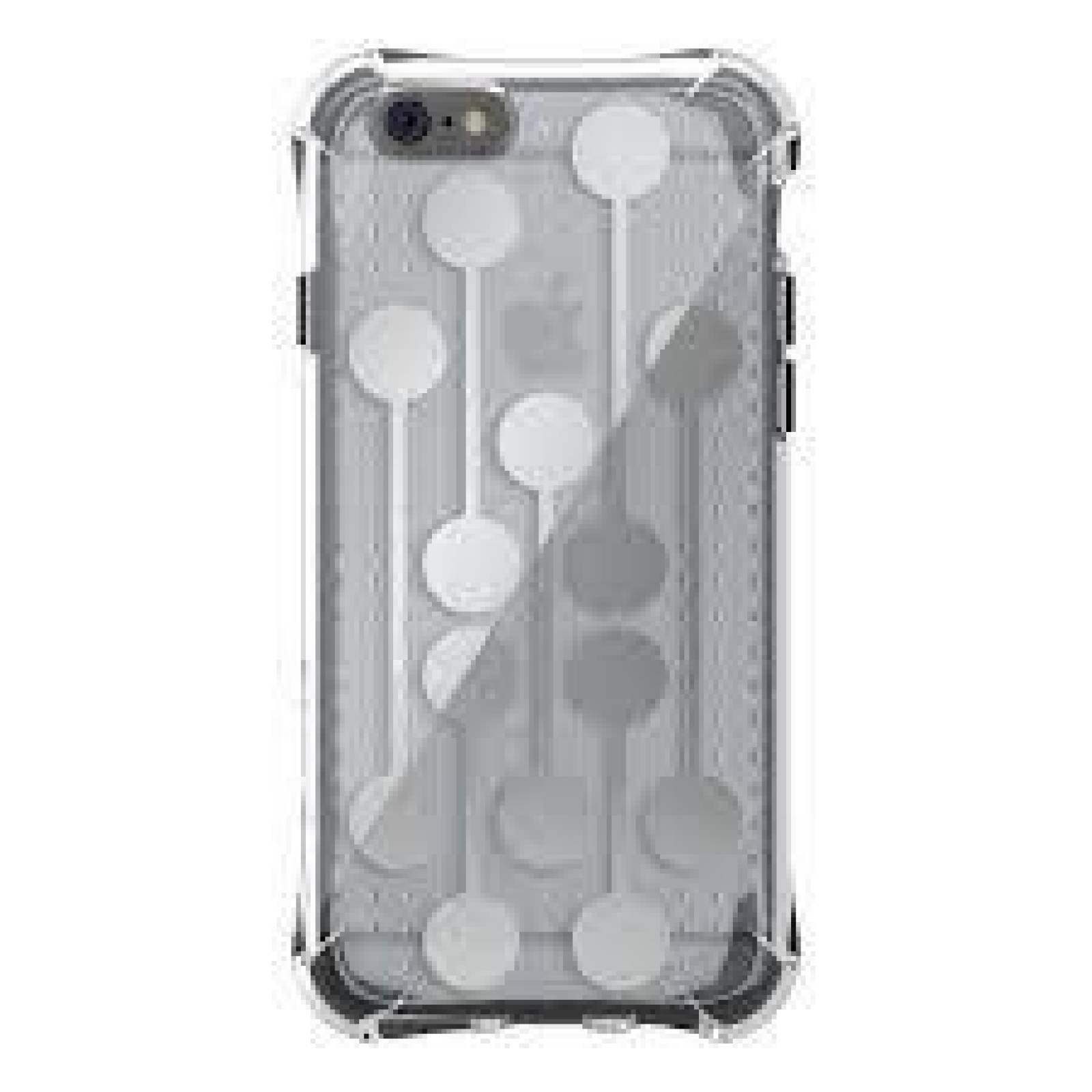 . Funda BALLISTIC Jewel para iPhone 6 Plata Transparente 