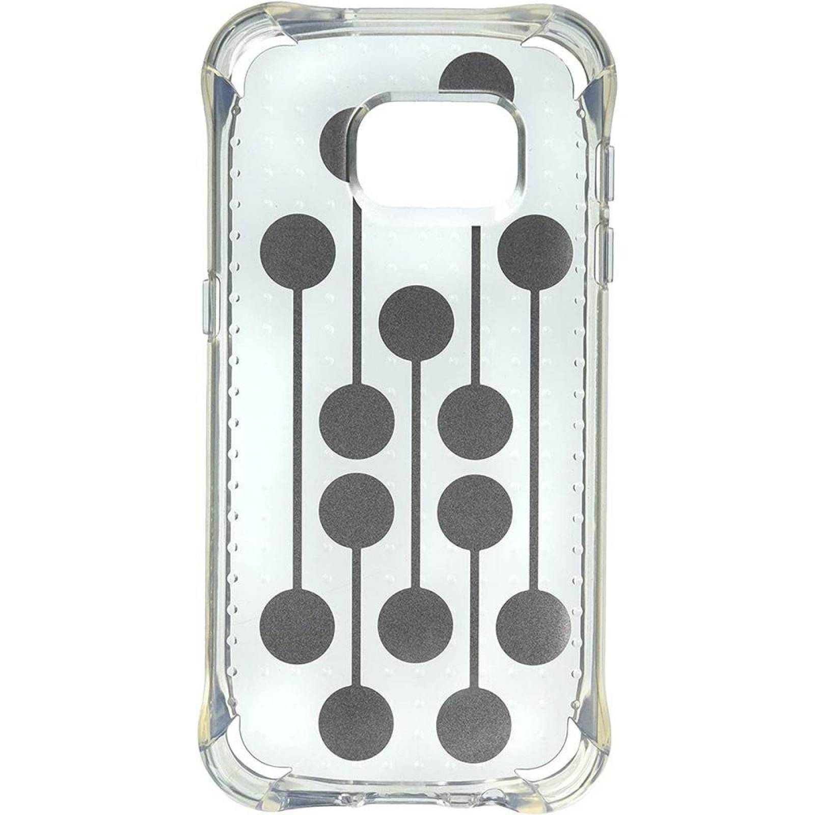 . Funda BALLISTIC Jewel Mirage para Samsung S7 Transparente Plata 