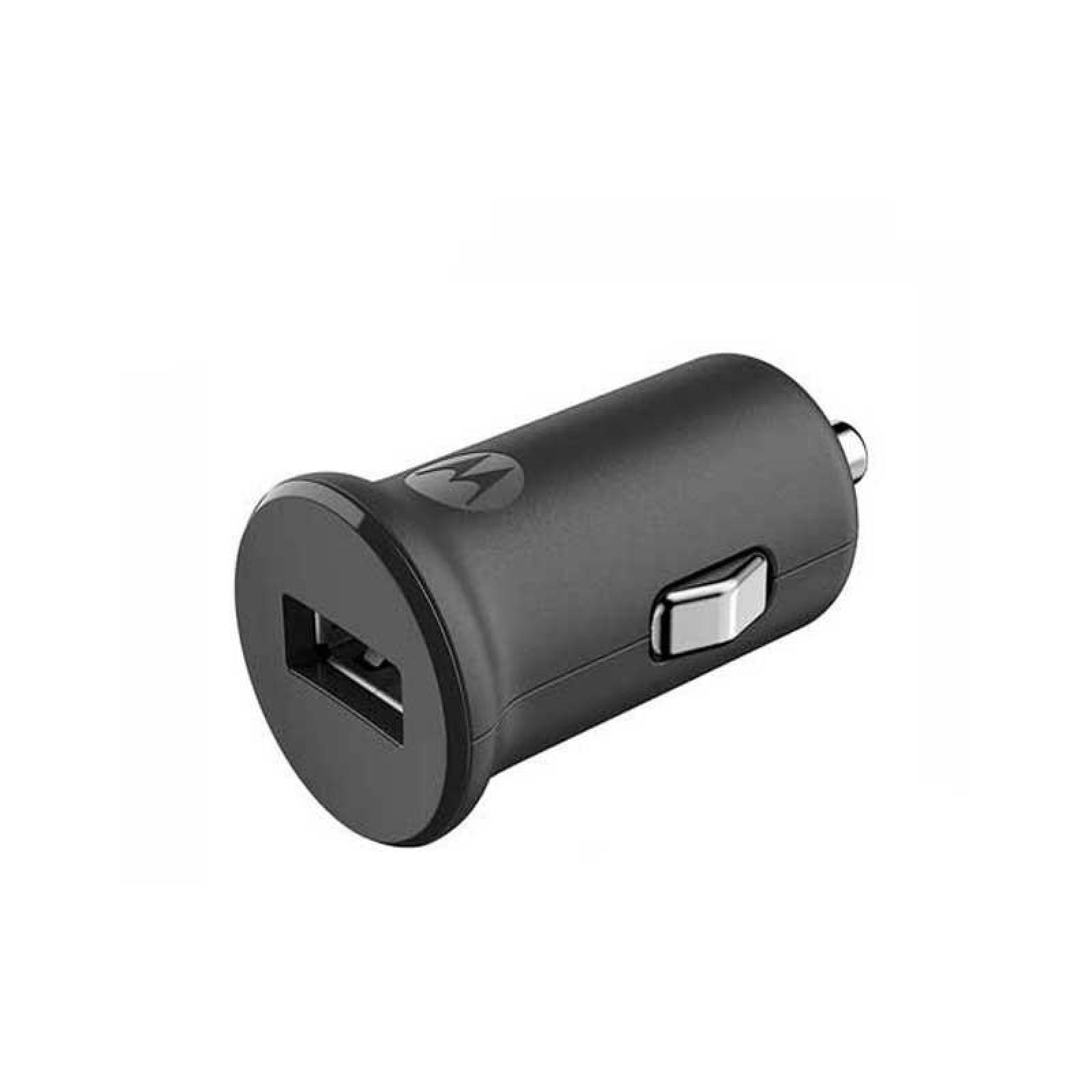 Cargador Auto Plug in MOTOROLA Turbo Micro USB 15W universal 