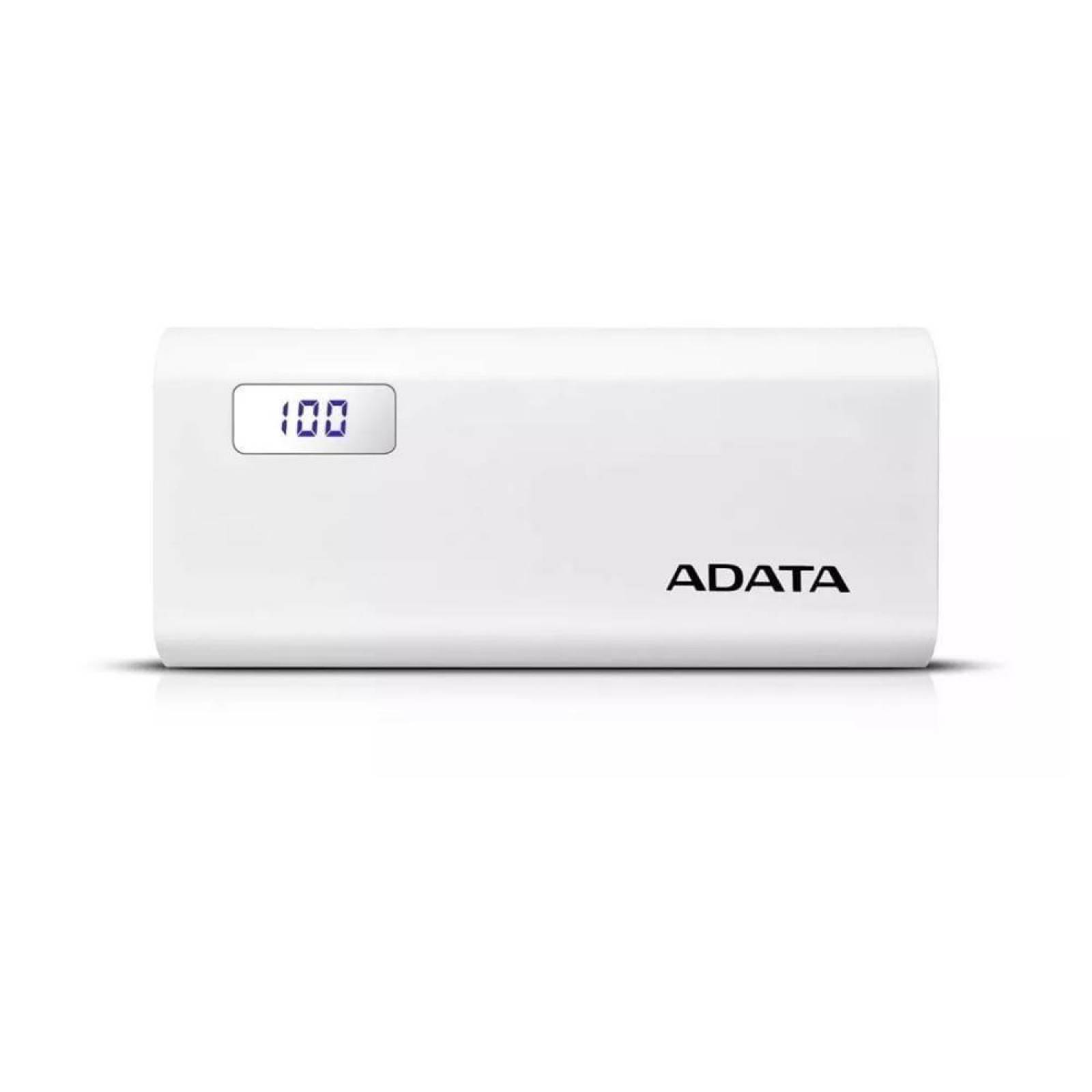 Batería Recargable ADATA Powerbank 12500mAH Blanco Universal