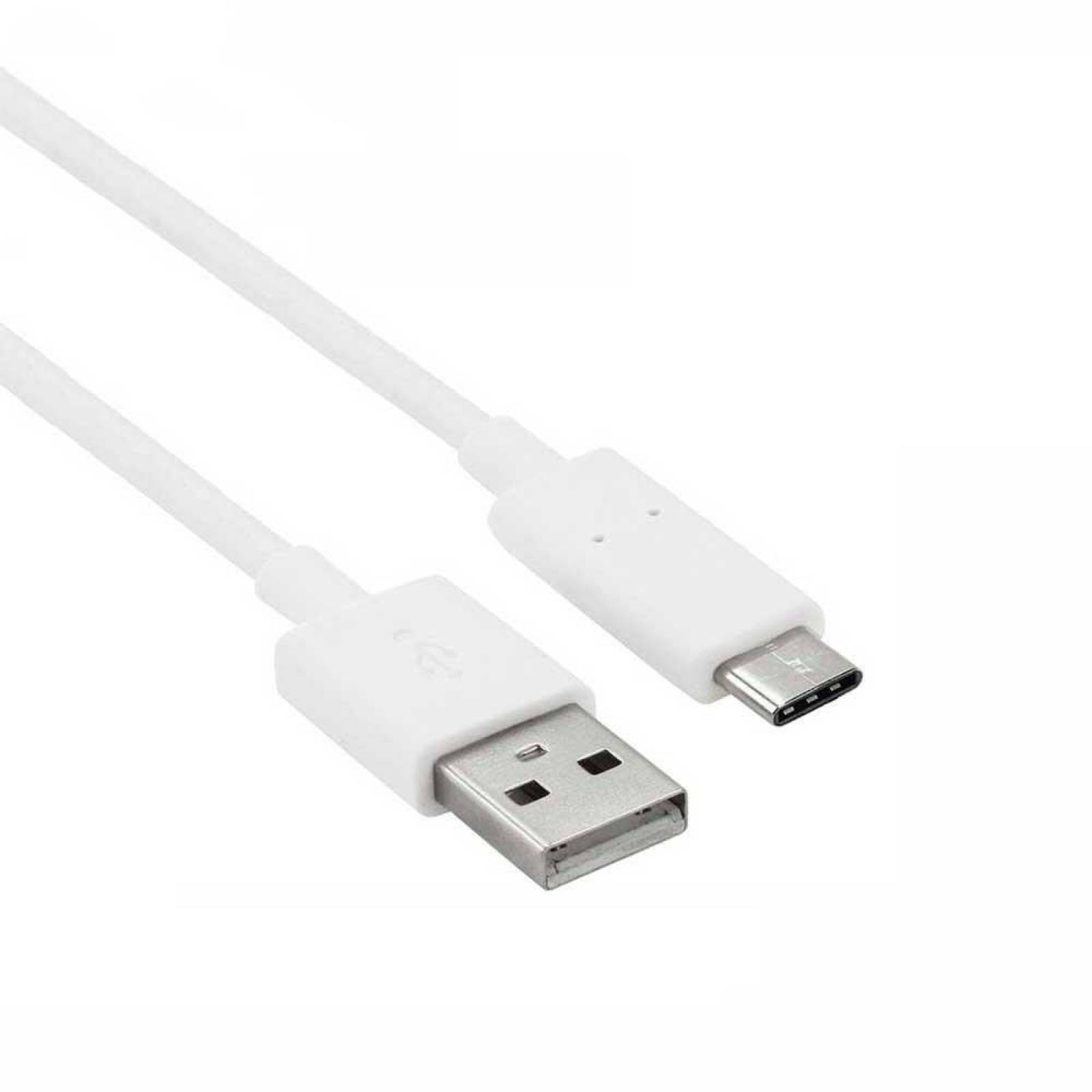 Cable Datos LG Tipo C - Blanco - 1.00m Universal (Sin empaque) 