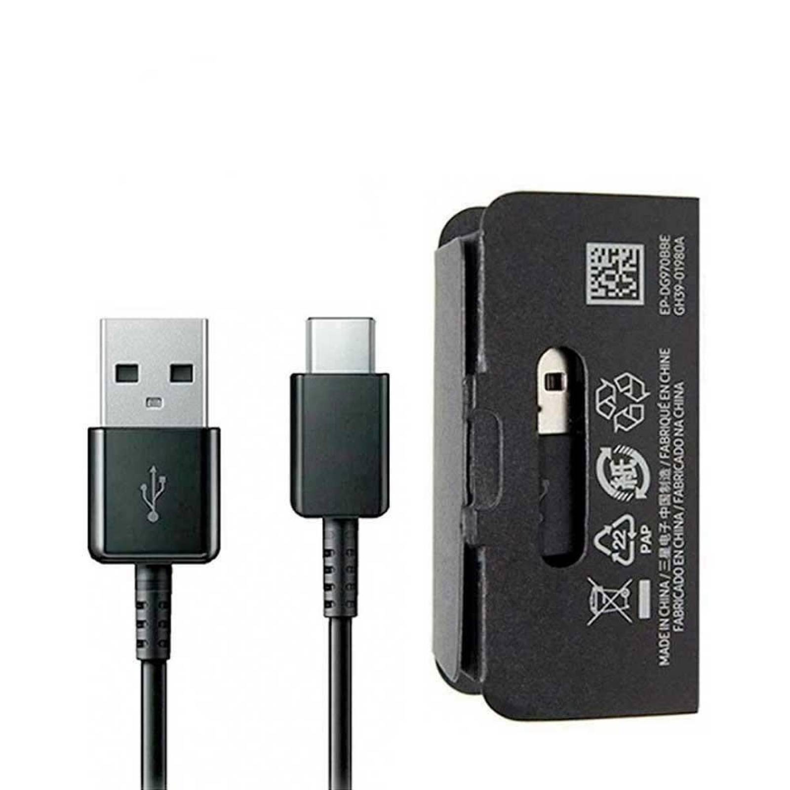 Cable Datos SAMSUNG USB-A a USB-C - Negro - 1m Universal 