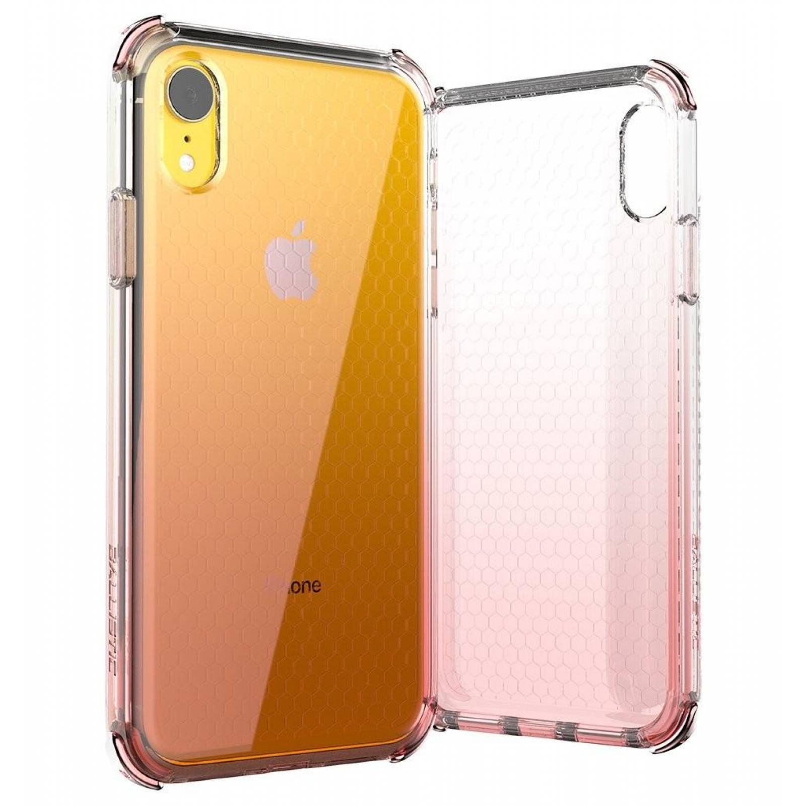 Funda Ballistic Jewel para iPhone XR Rose Gold
