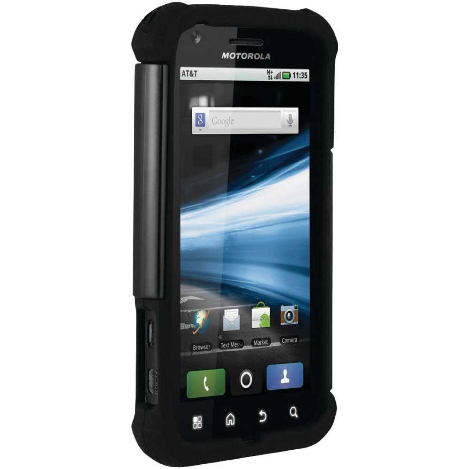 . Funda Ballistic SG para Motorola Atrix y Atrix 4G Negra 