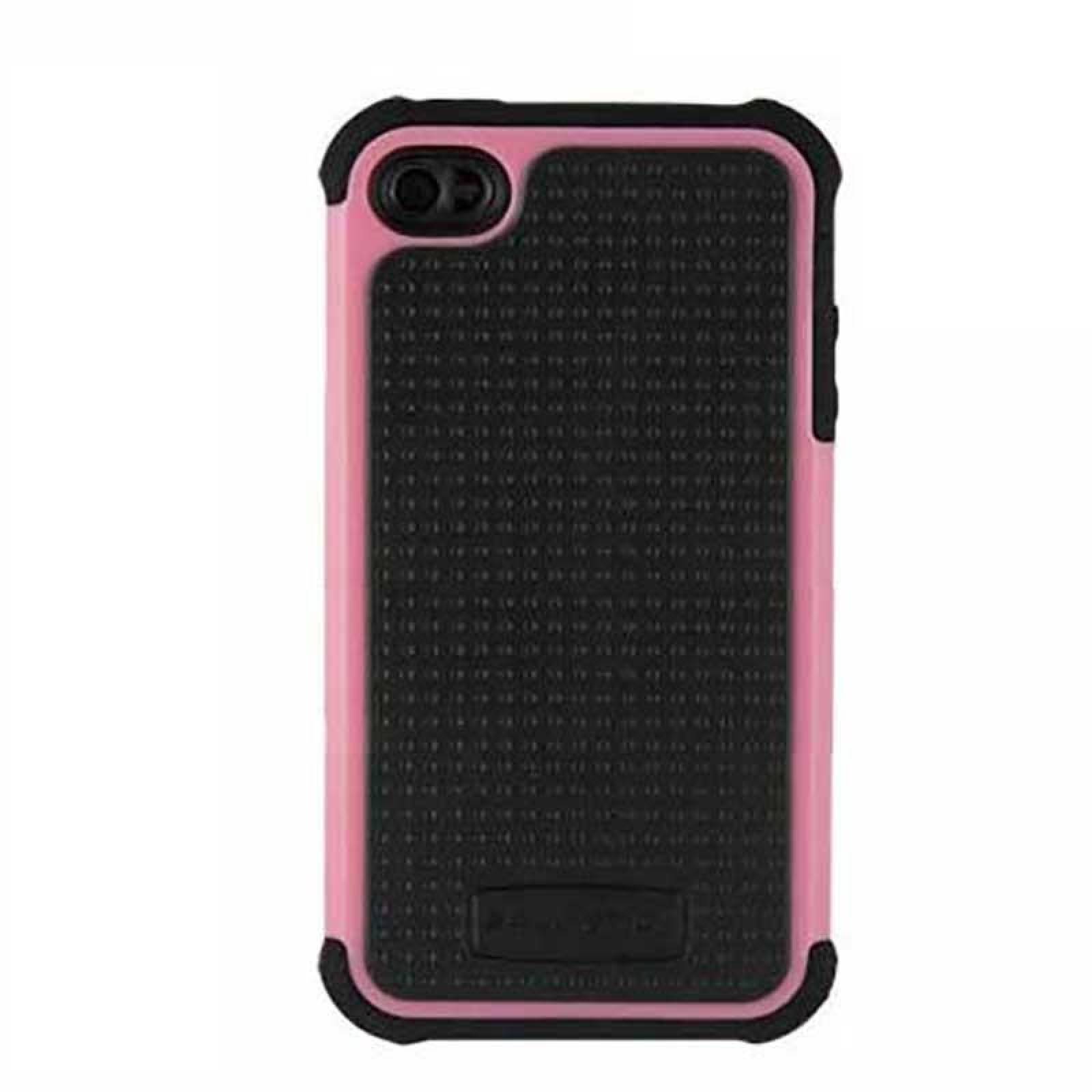 . Funda Ballistic SG para iPhone 4 y 4S Rosa Negro 