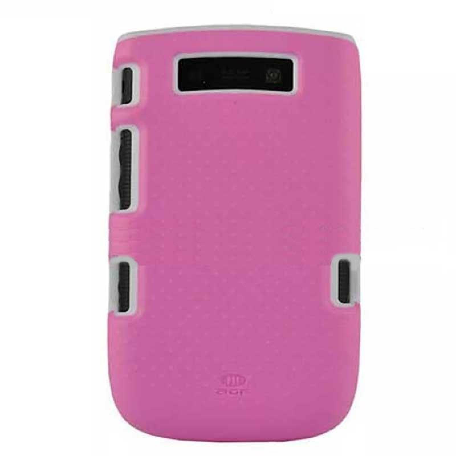 . Funda AGF Ballistic GRT Blackberry 9800 9810 Torch Rosa Blanco 