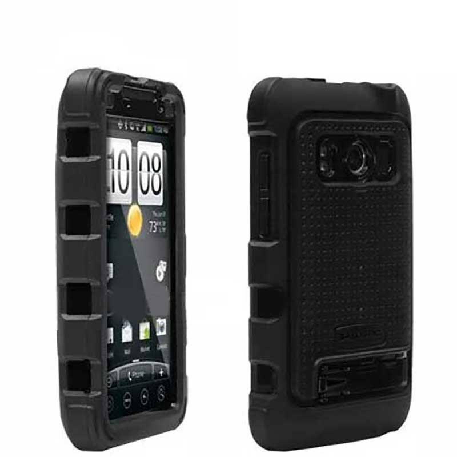 . Funda Ballistic HC para HTC Evo 4G Negro con clip