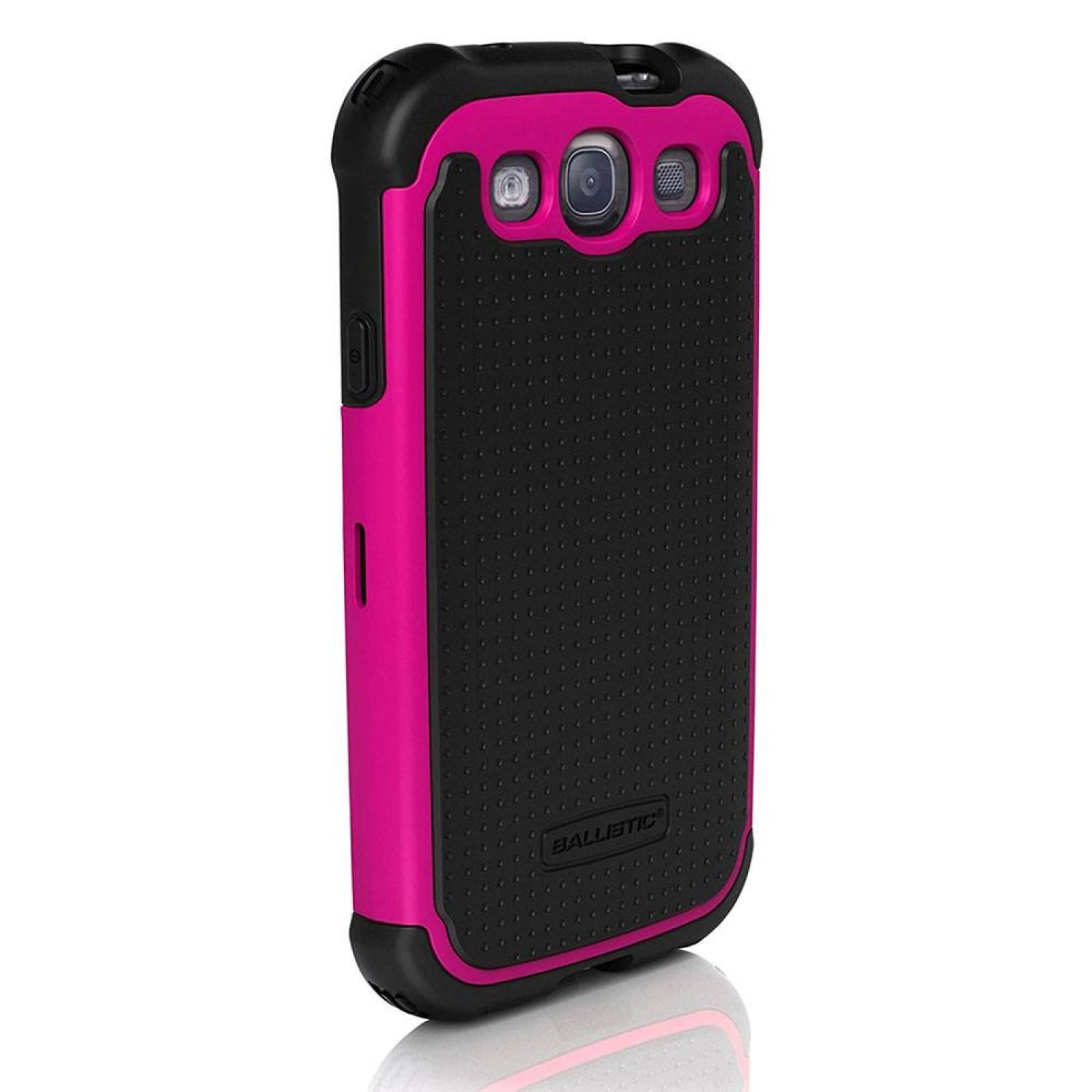 . Funda Ballistic SG para Samsung Galaxy S3 i9300 Rosa Negro