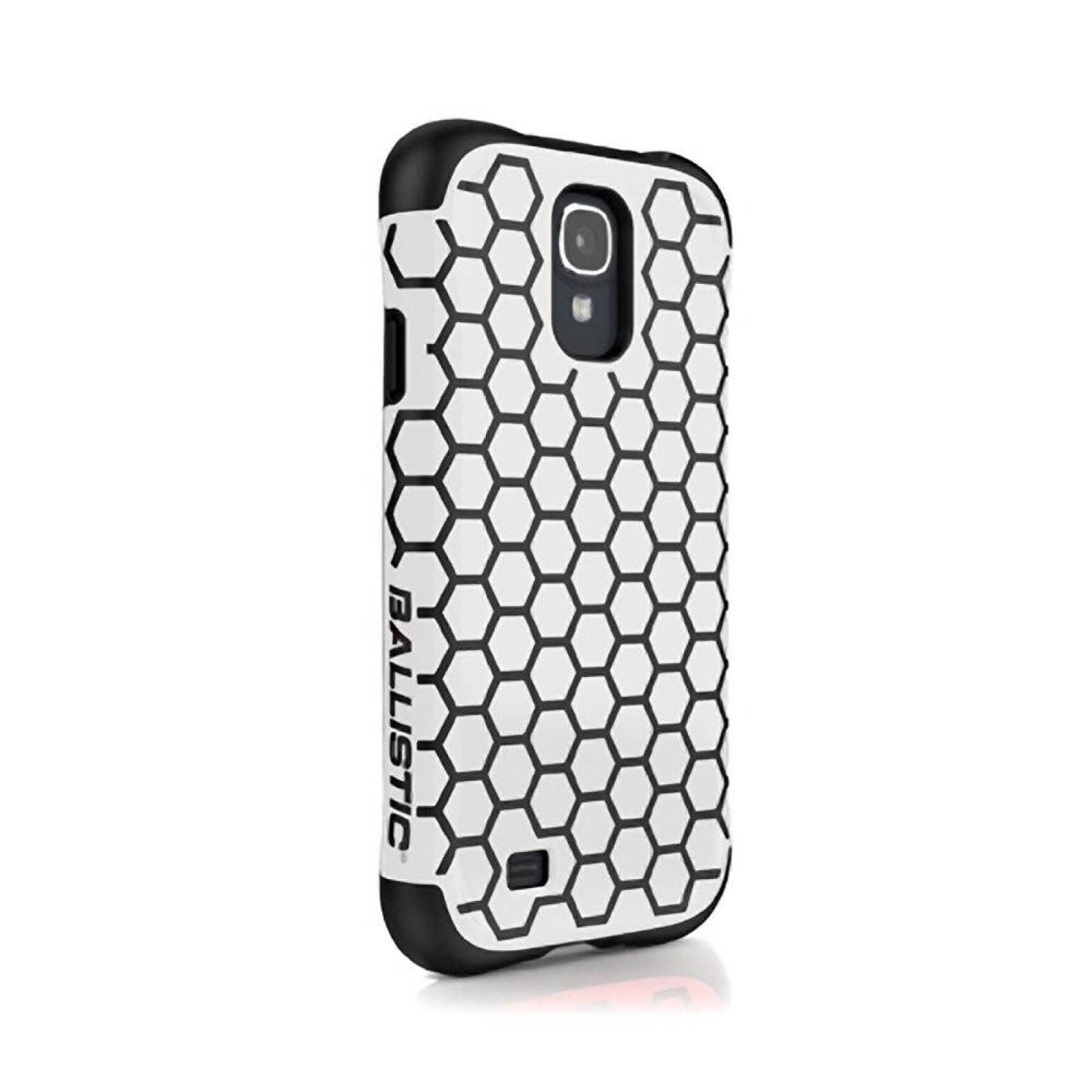 . Funda Ballistic Urbanite Samsung S4 Blanco Hex Neg