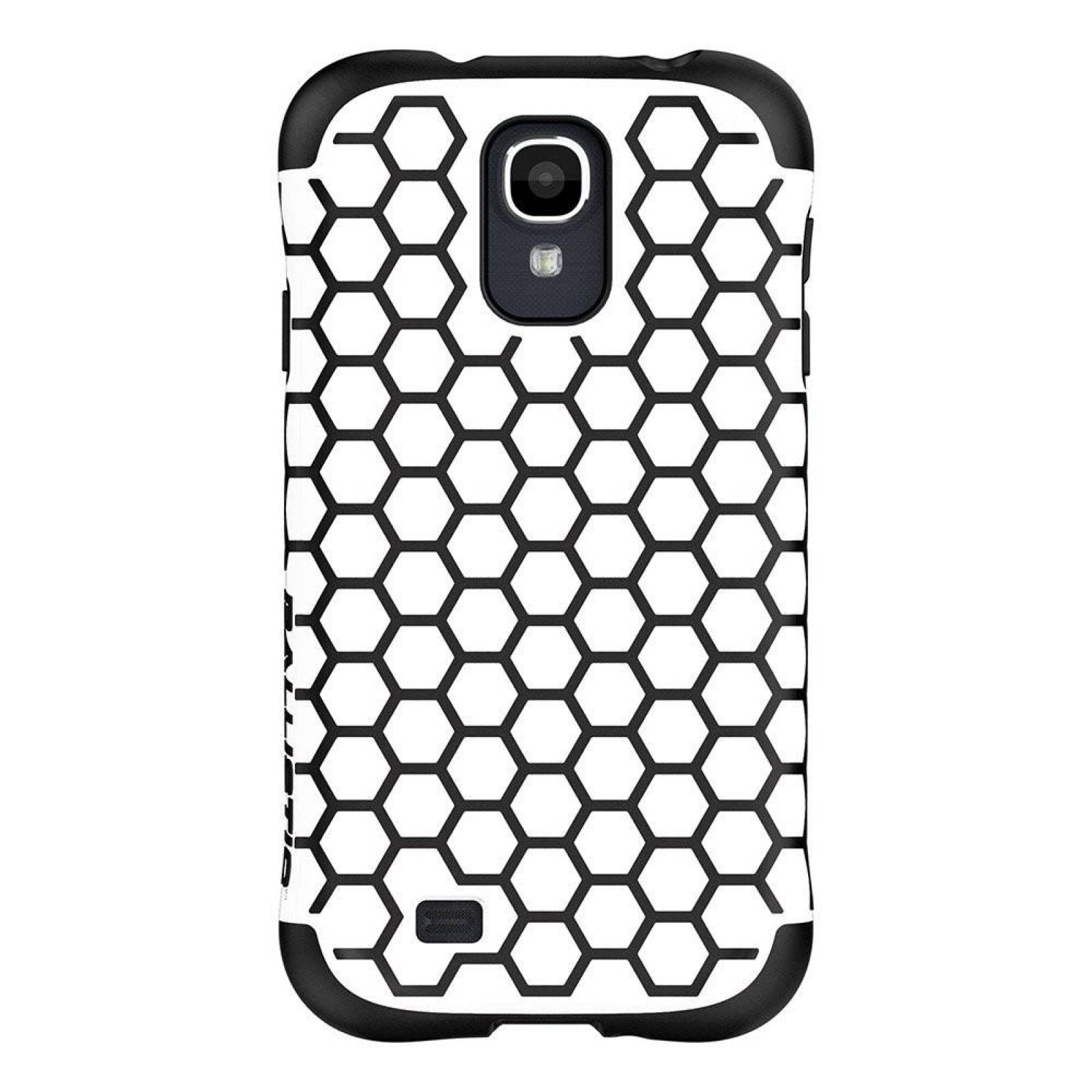 . Funda Ballistic Urbanite Samsung S4 Blanco Hex Neg