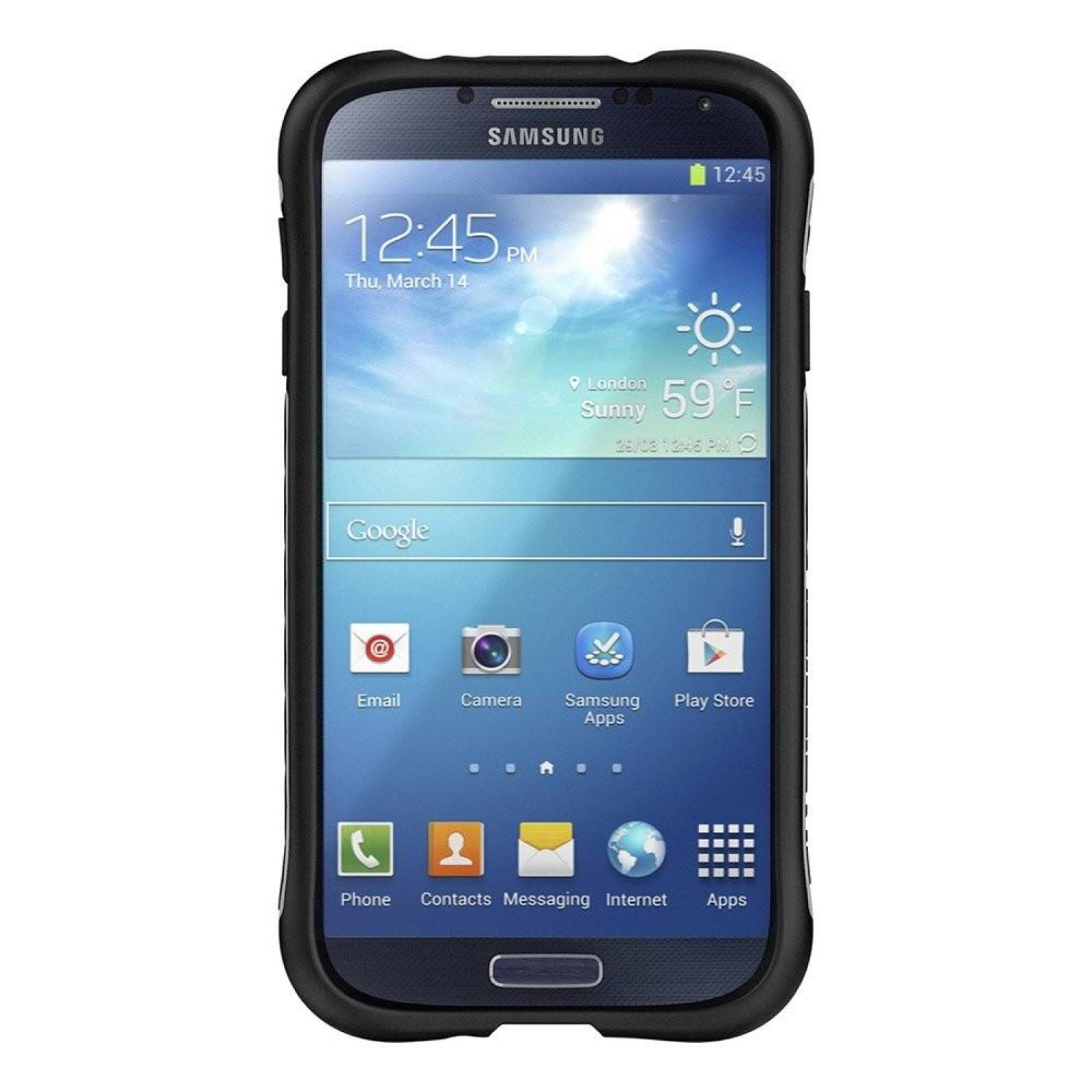 . Funda Ballistic Urbanite Samsung S4 Blanco Hex Neg