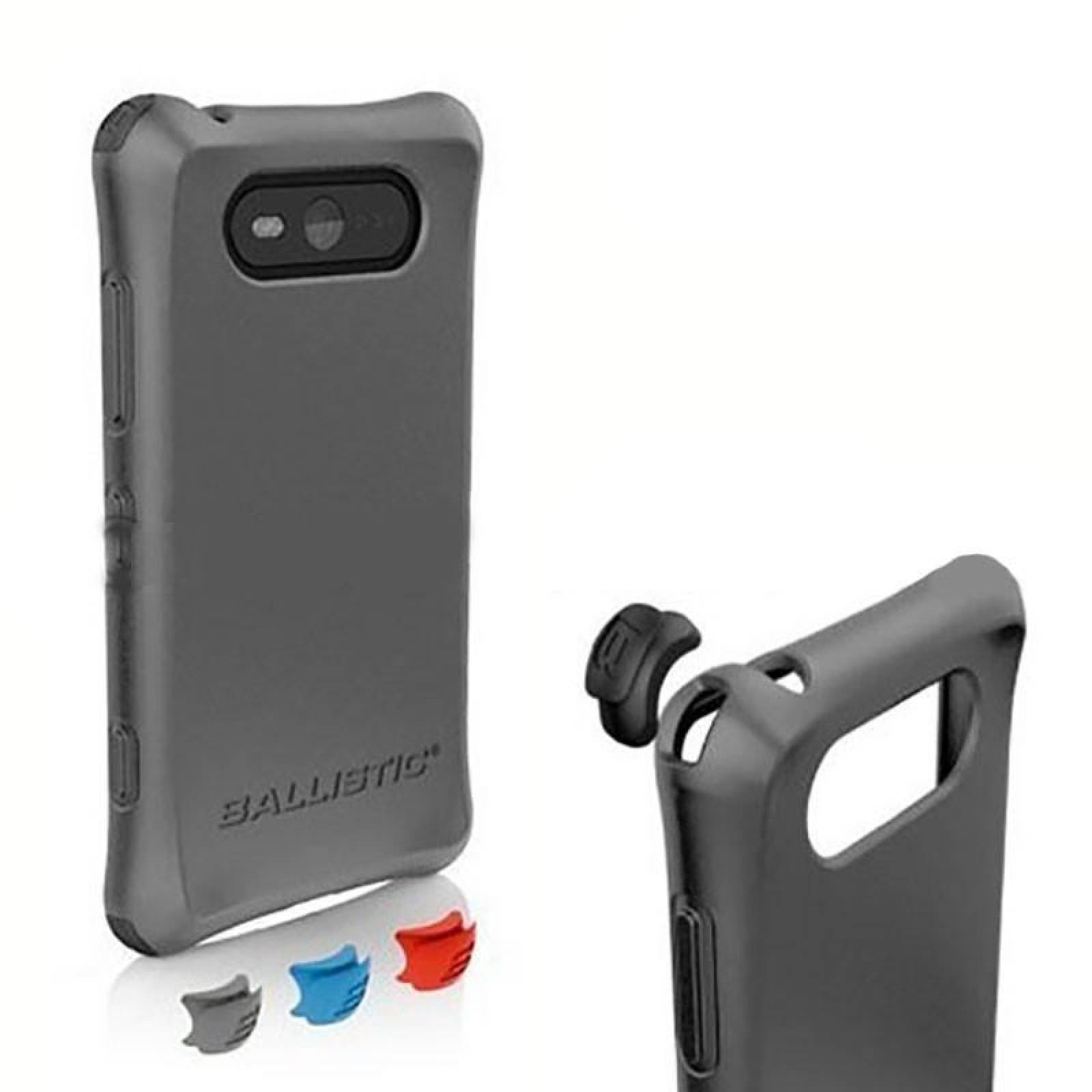 . Funda Ballistic LS para Nokia 820 Lumia Gris 