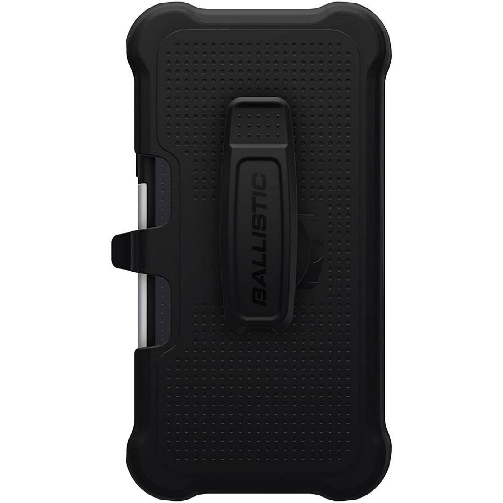 . Funda Ballistic TJ MAXX para iPhone 6s PLUS Blanco Negro con Clip 