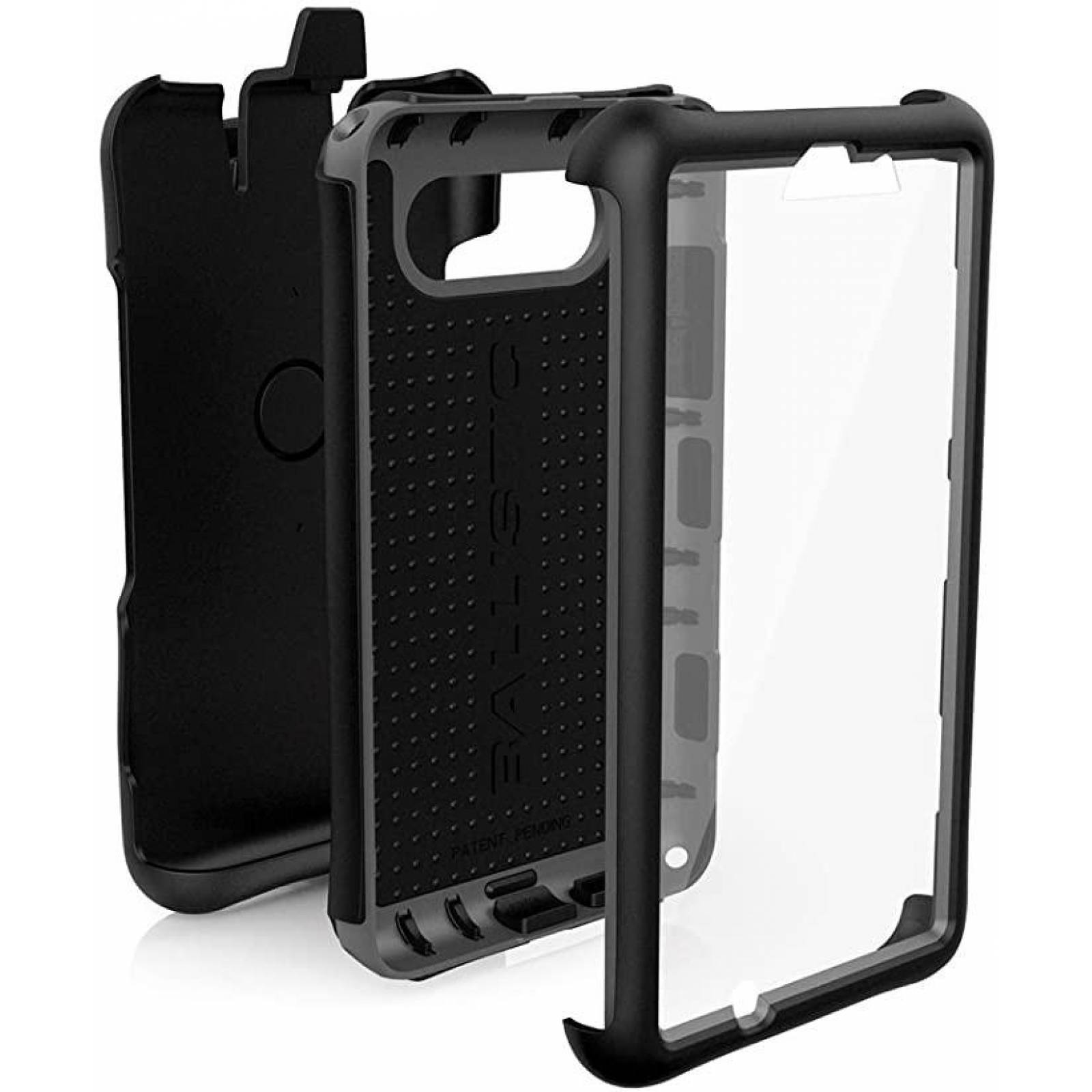 . Funda Ballistic Every Nokia Lumia 820 Negra con clip 
